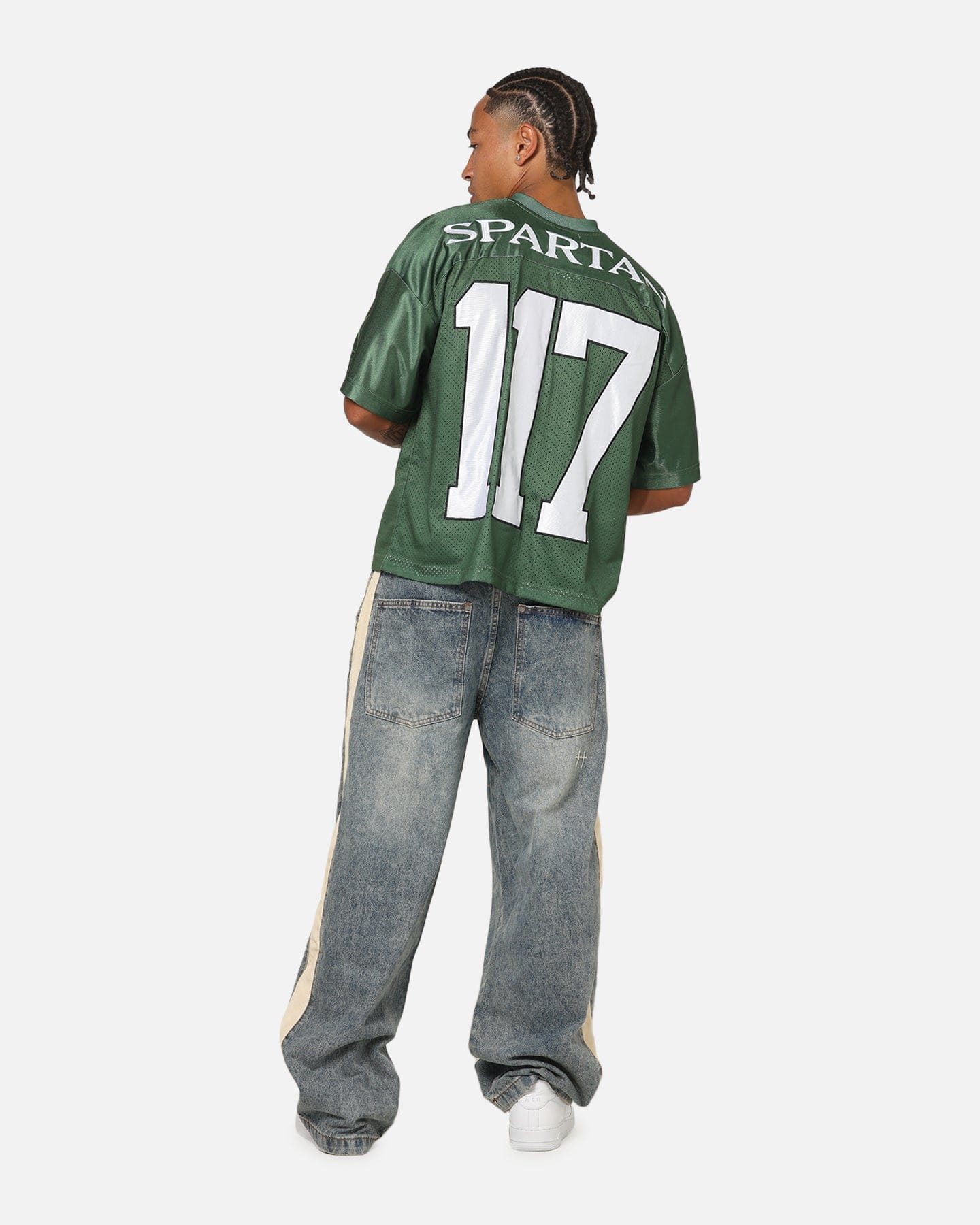73studio x Halo 2 Spartan 117 Football Jersey Forest Green