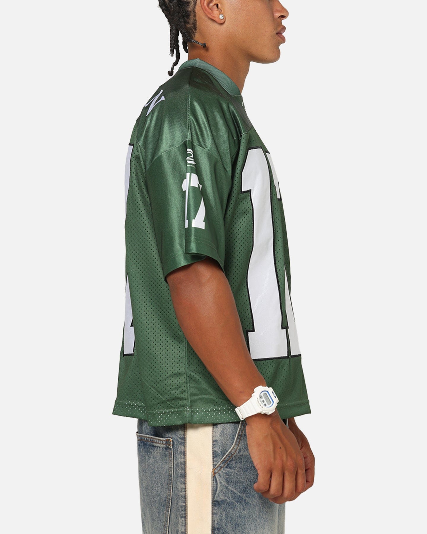 73studio x Halo 2 Spartan 117 Football Jersey Forest Green