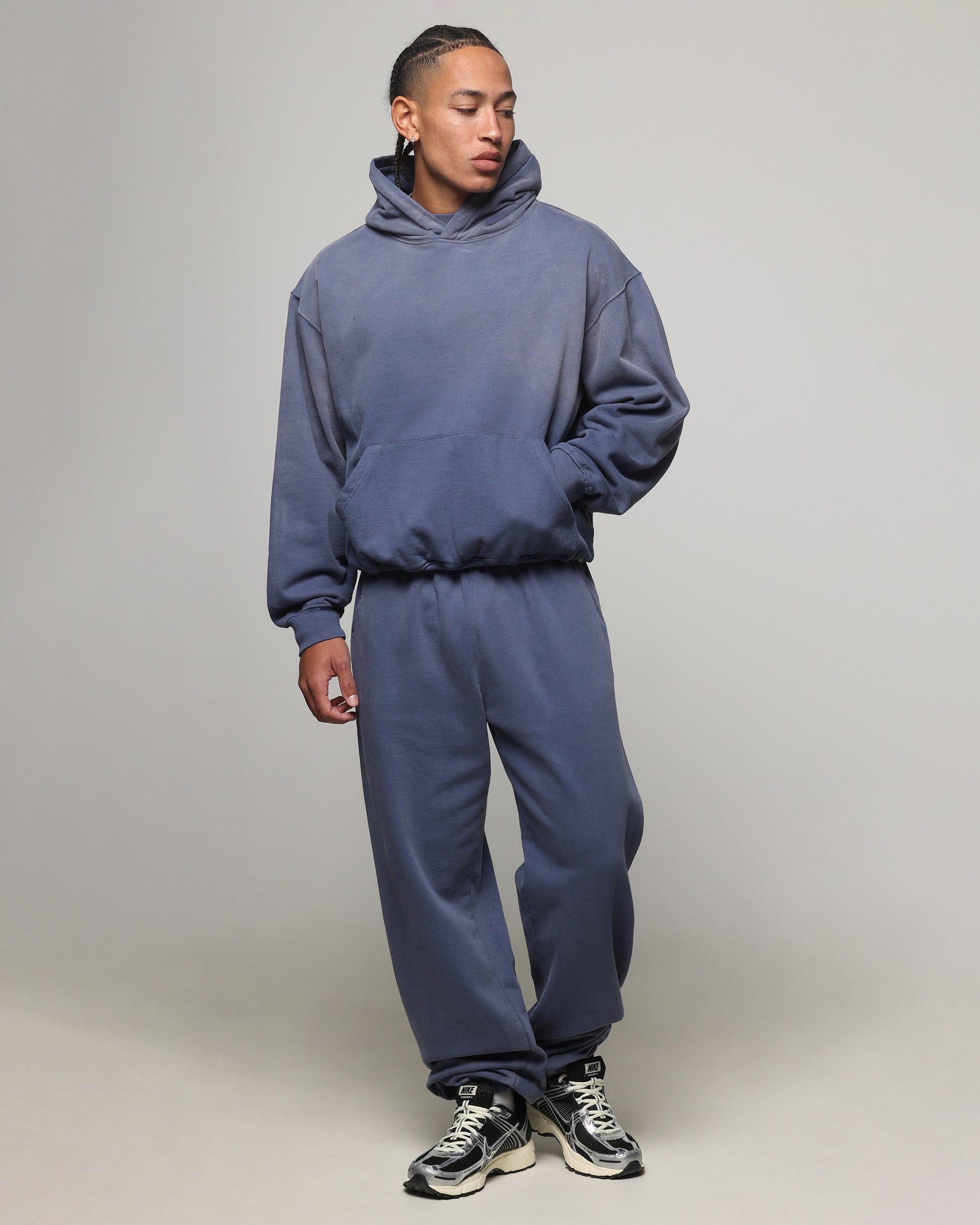 American Thrift Jogger Pants Washed Blue