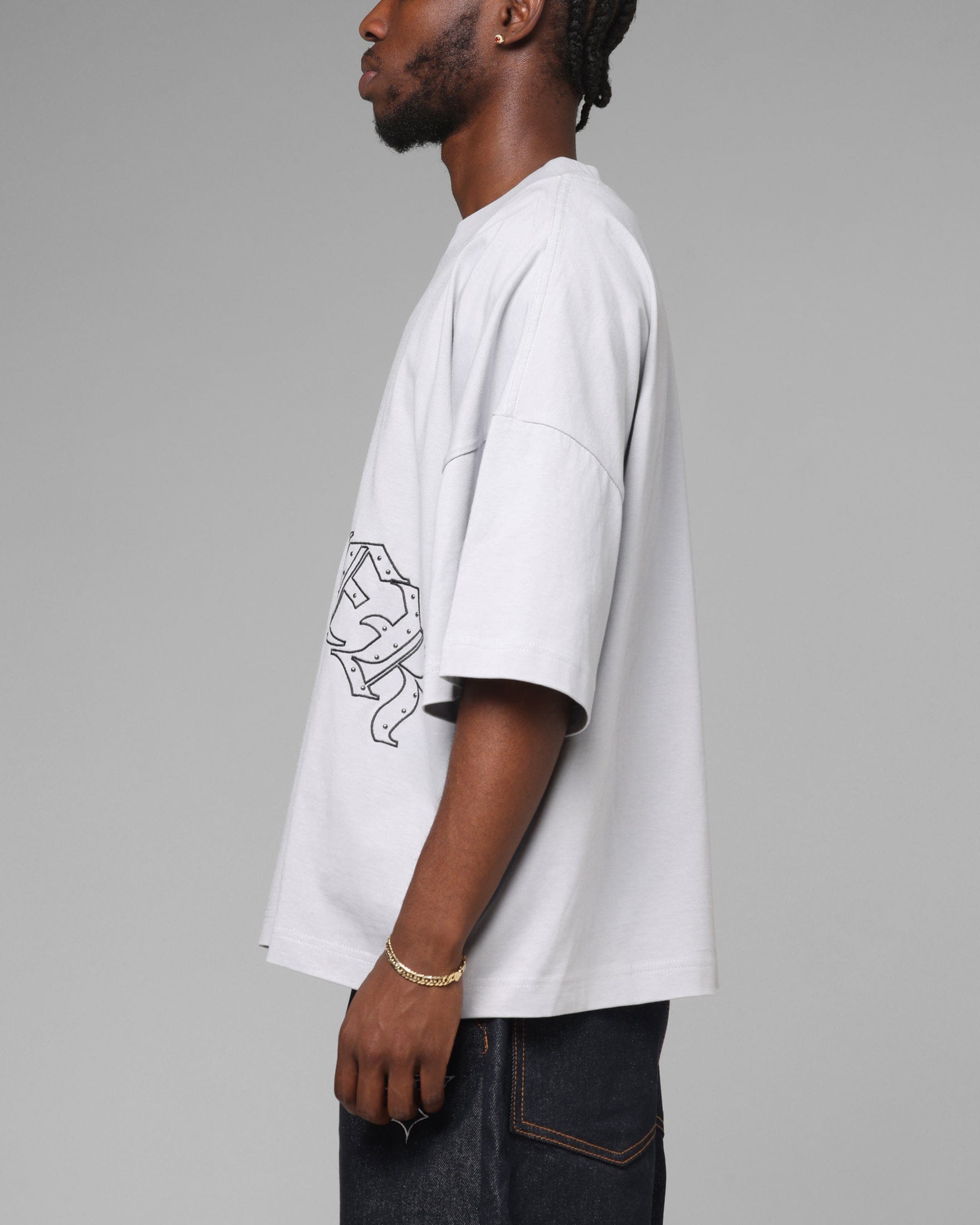 Loiter Destruct T - Shirt Grey