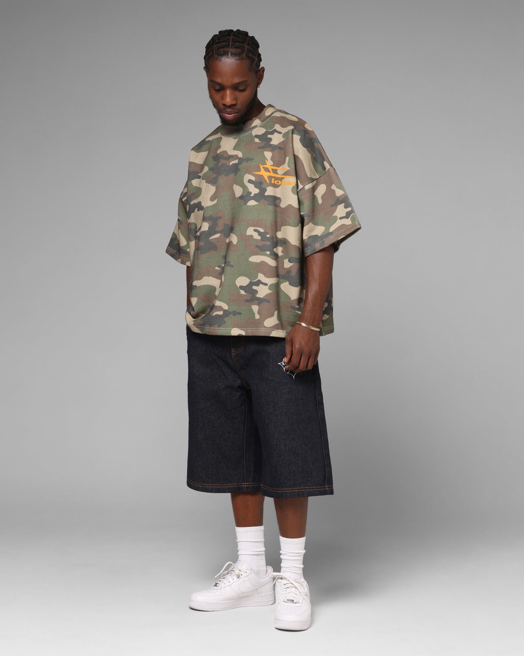 Loiter Ultra Hybrid Premium T - Shirt Camo