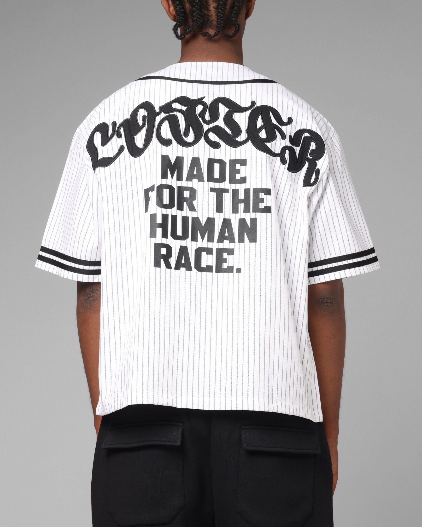 Loiter Silicone Baseball Jersey White