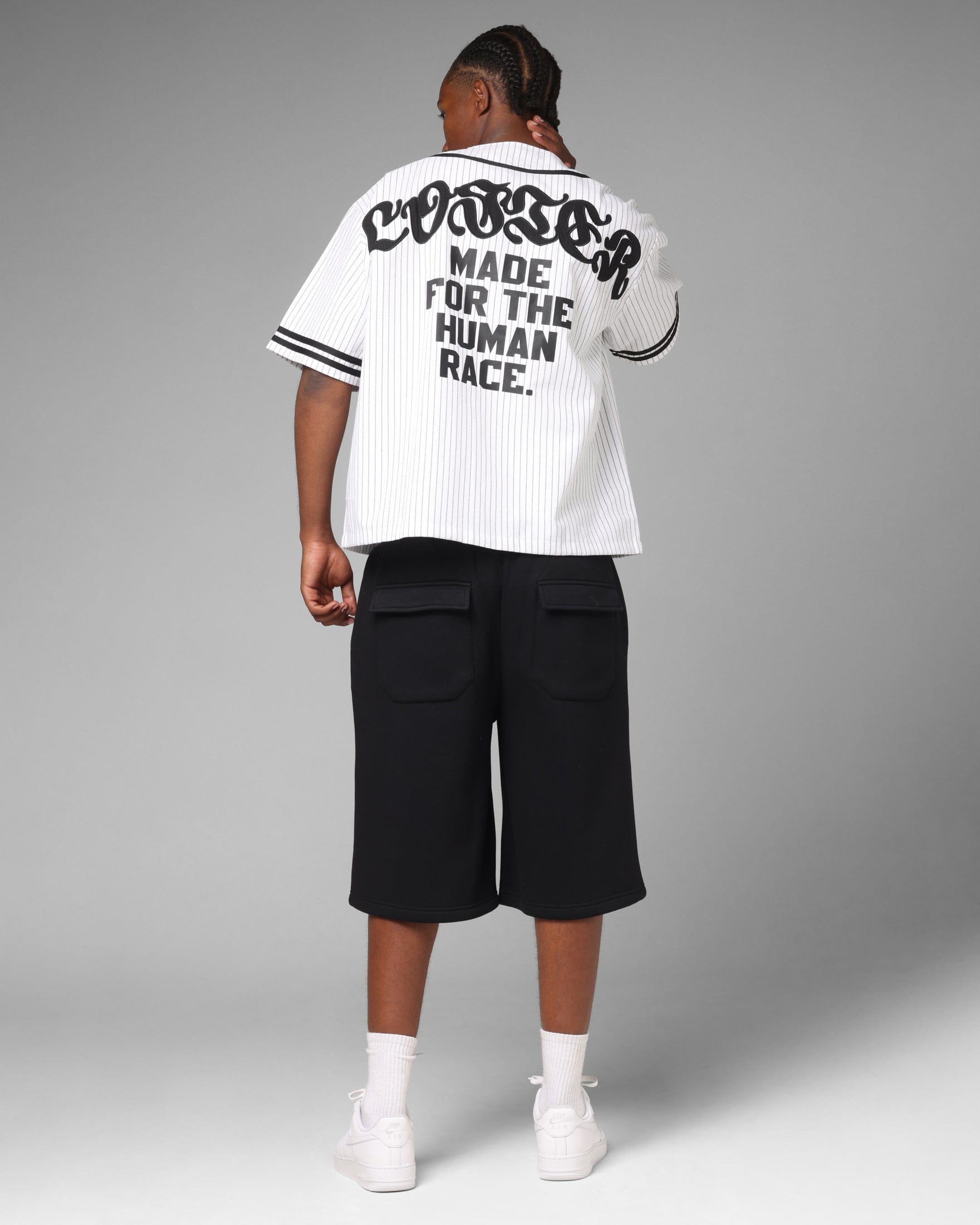 Loiter Silicone Baseball Jersey White