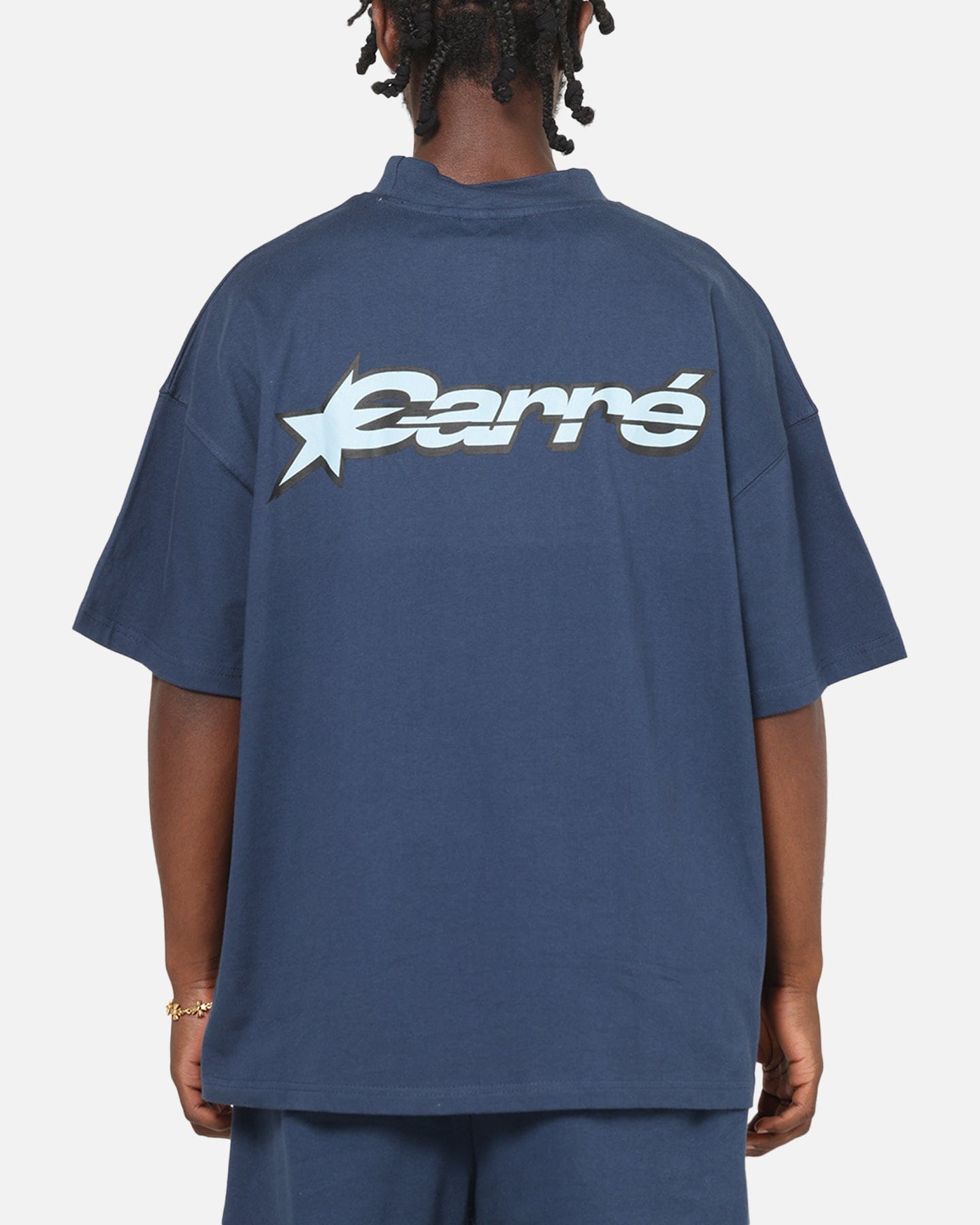 Carre International Star T - Shirt Navy