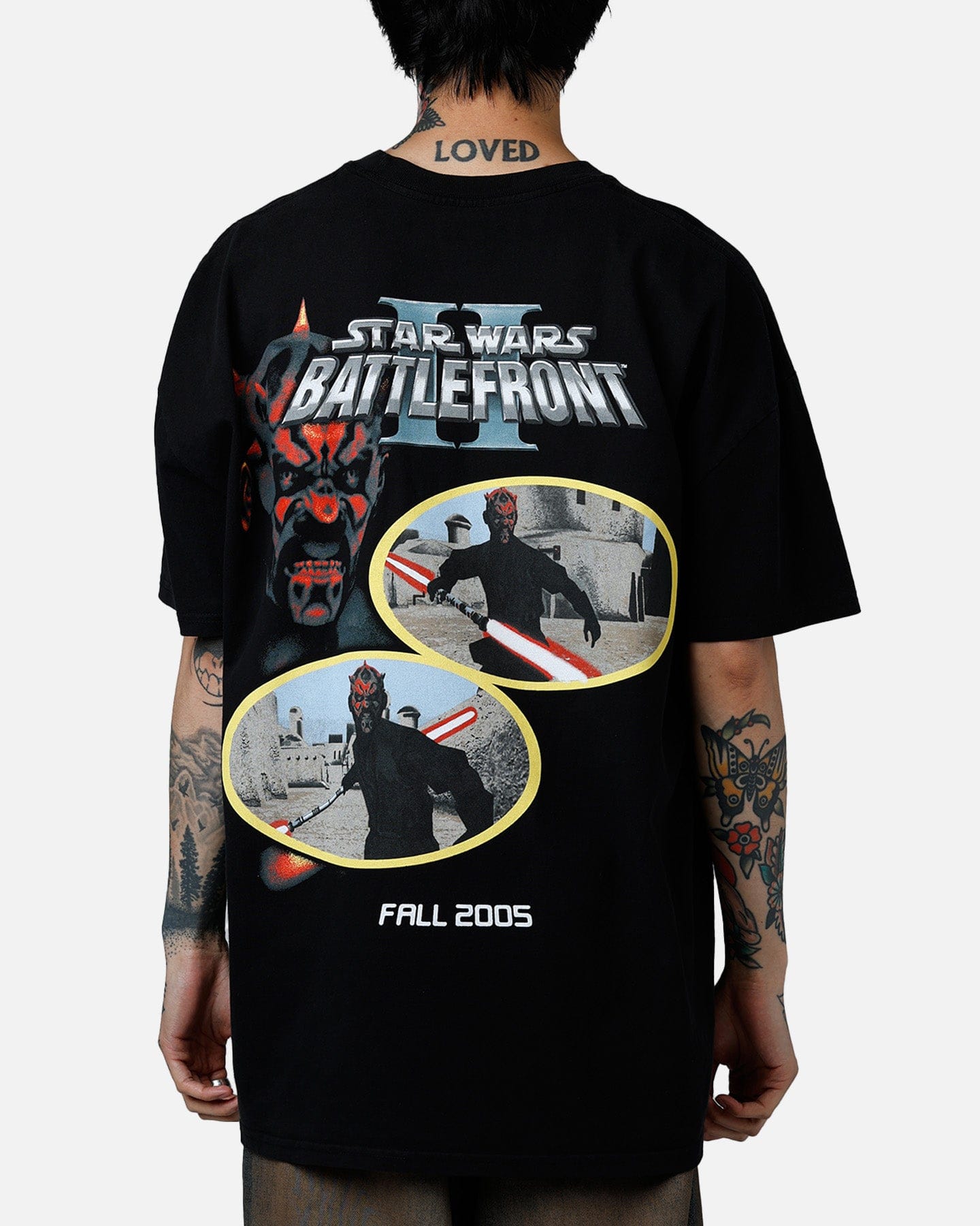 73studio Star Wars Darth Maul Battlefront II T - Shirt Black