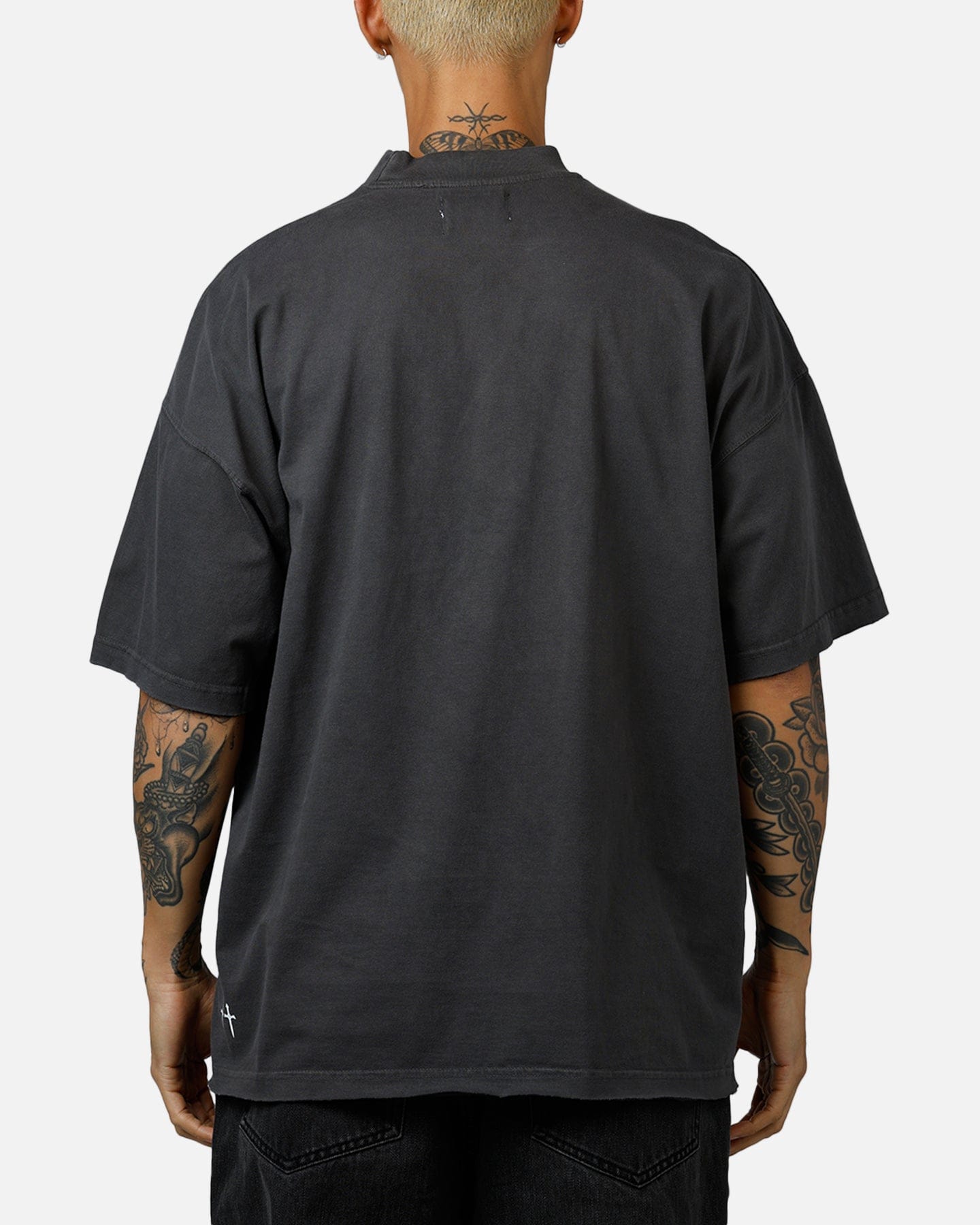 Saint Morta Kingdomcome Boxy T - Shirt Washed Charcoal