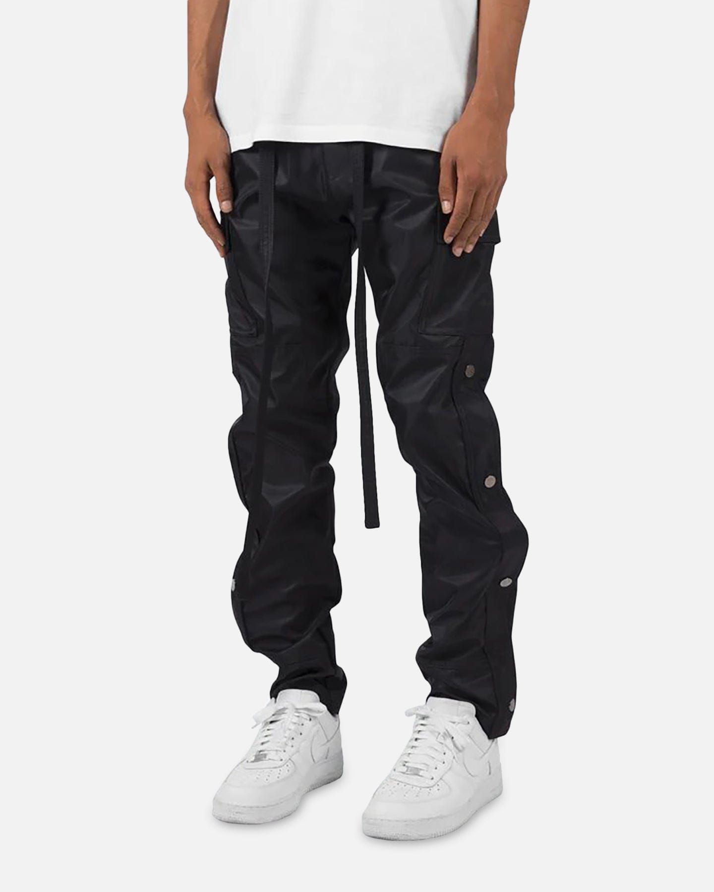 MNML Straight Snap Zipper II Cargo Pants Black