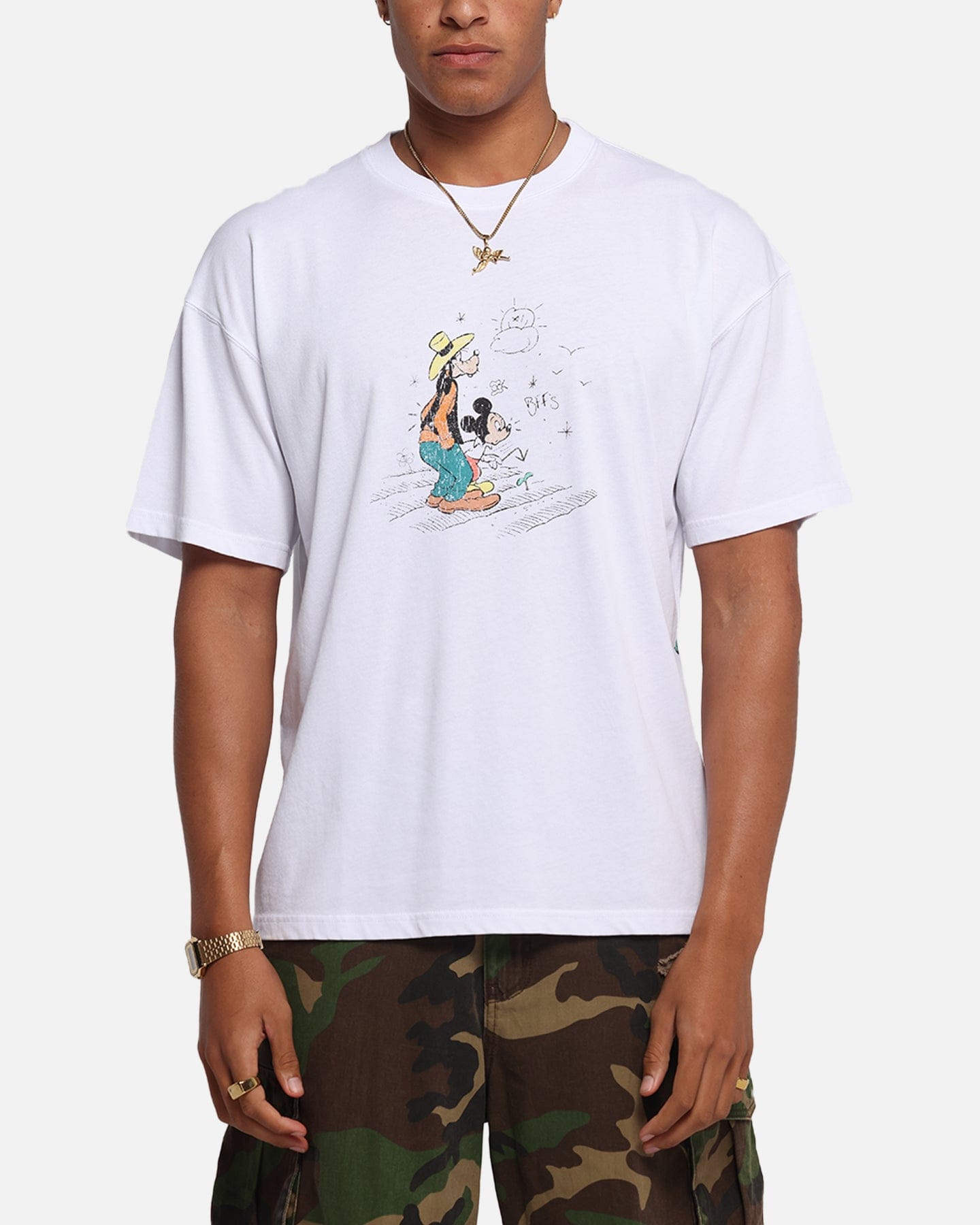 73studio Disney Best Friend's T - Shirt White