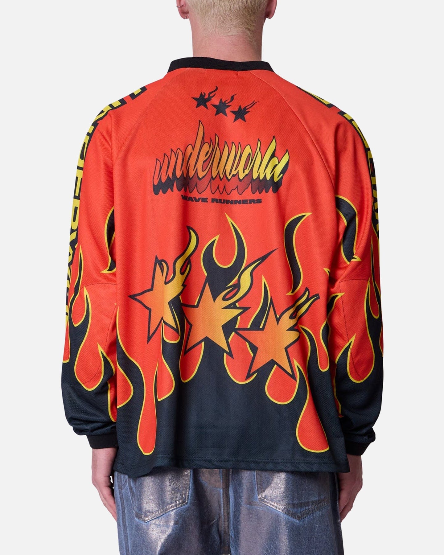 MNML Underworld Moto Long Sleeve T - Shirt Multi