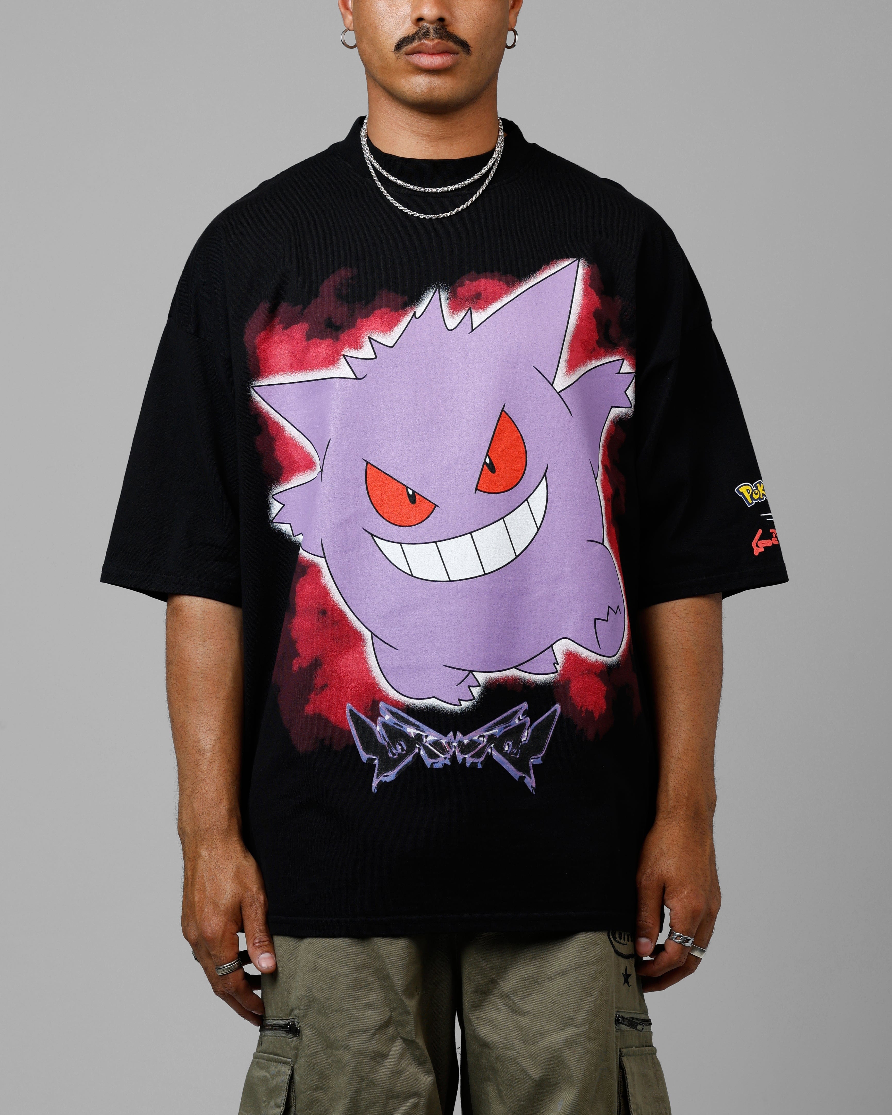 Loiter Pokémon By Loiter Gengar Premium T - Shirt Black