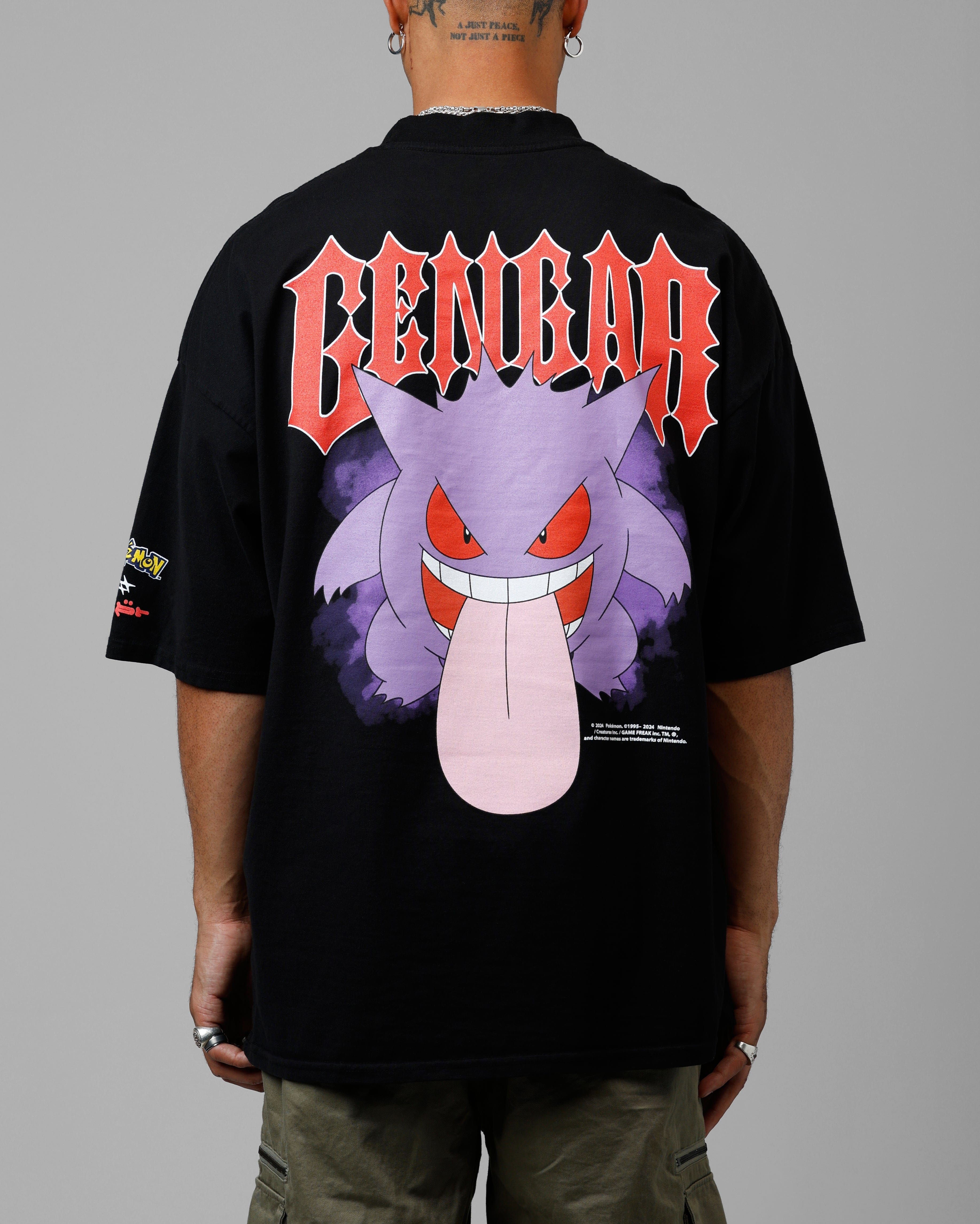 Loiter Pokémon By Loiter Gengar Premium T - Shirt Black