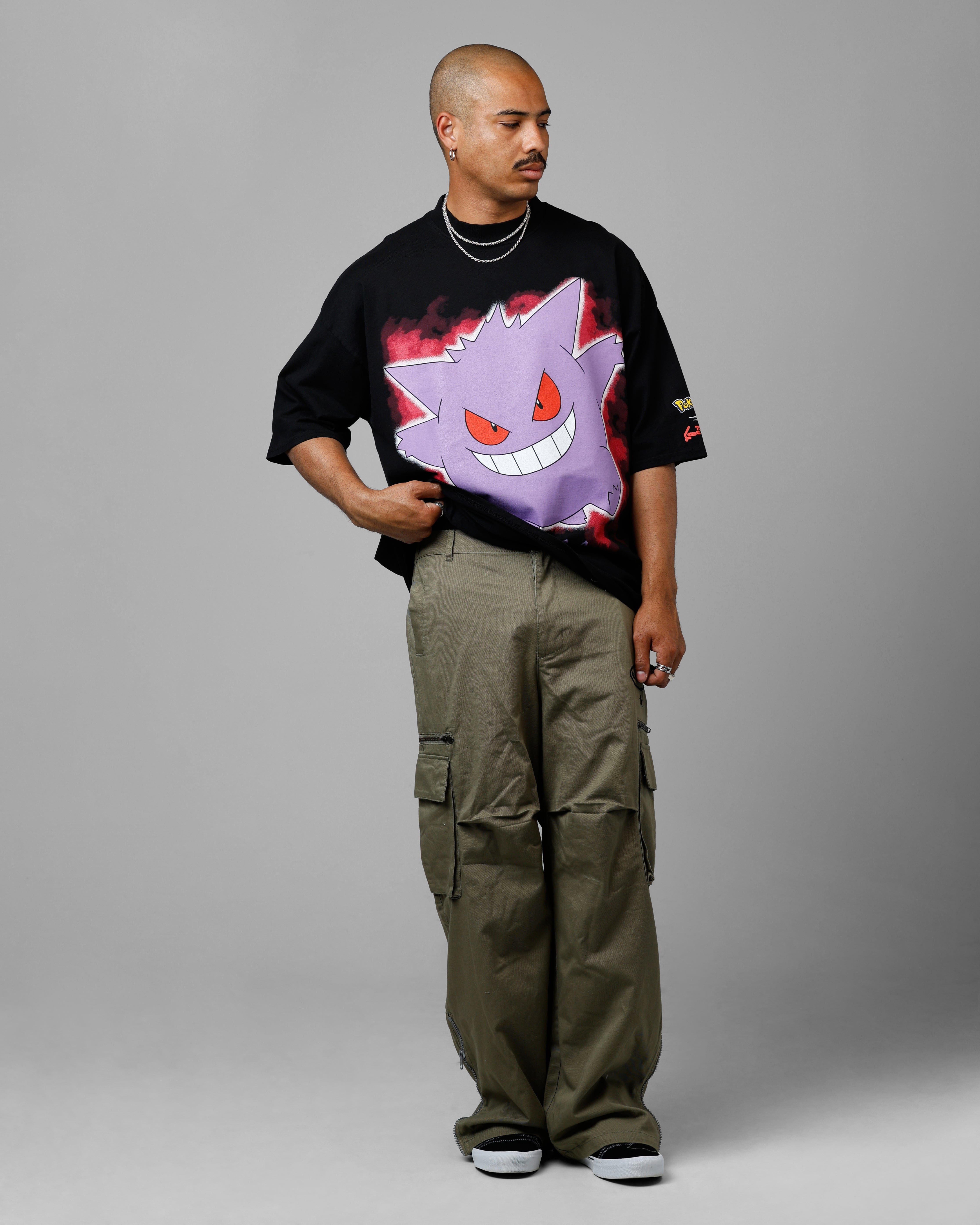 Loiter Pokémon By Loiter Gengar Premium T - Shirt Black