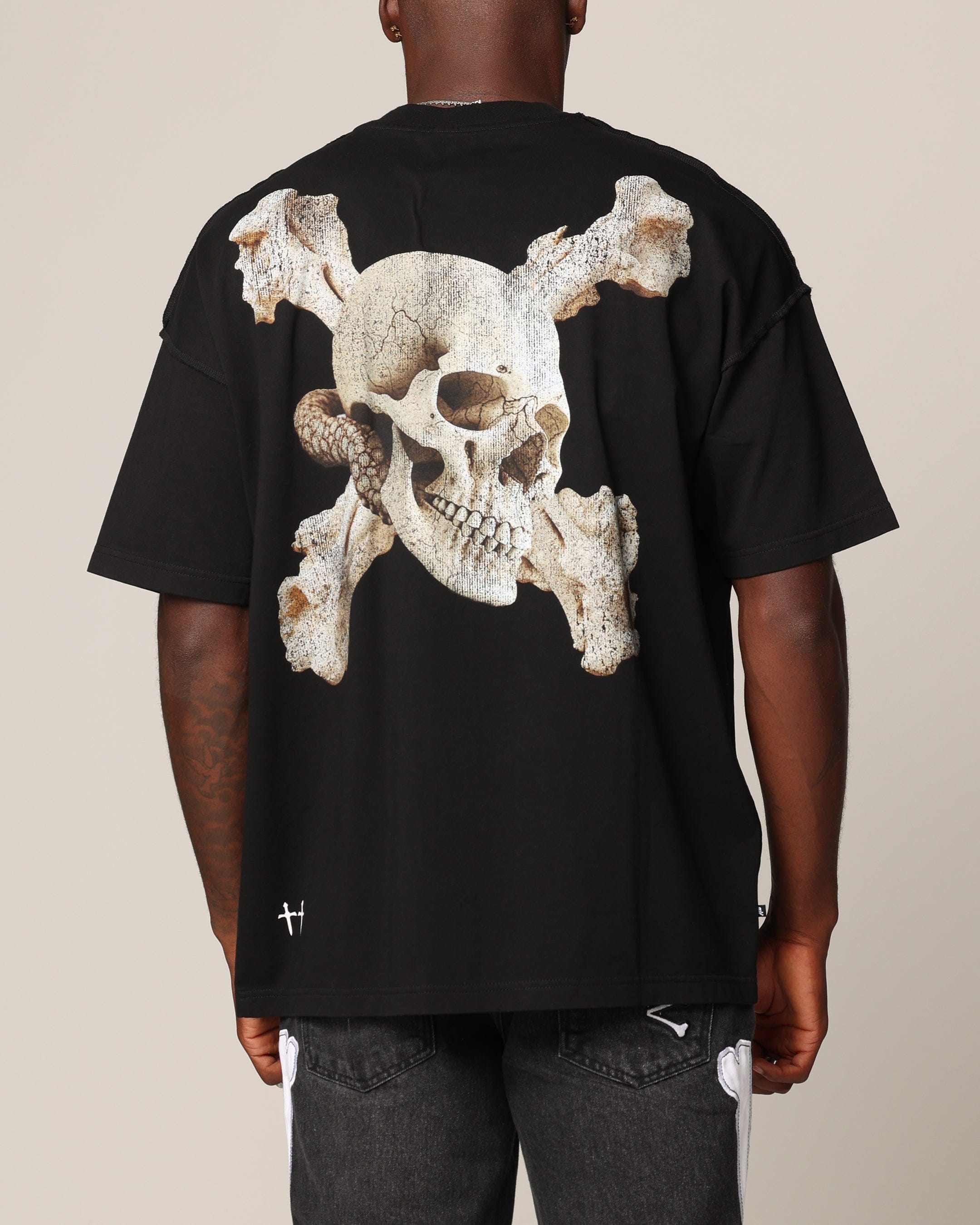 Saint Morta Corpus Boxy T - Shirt Black