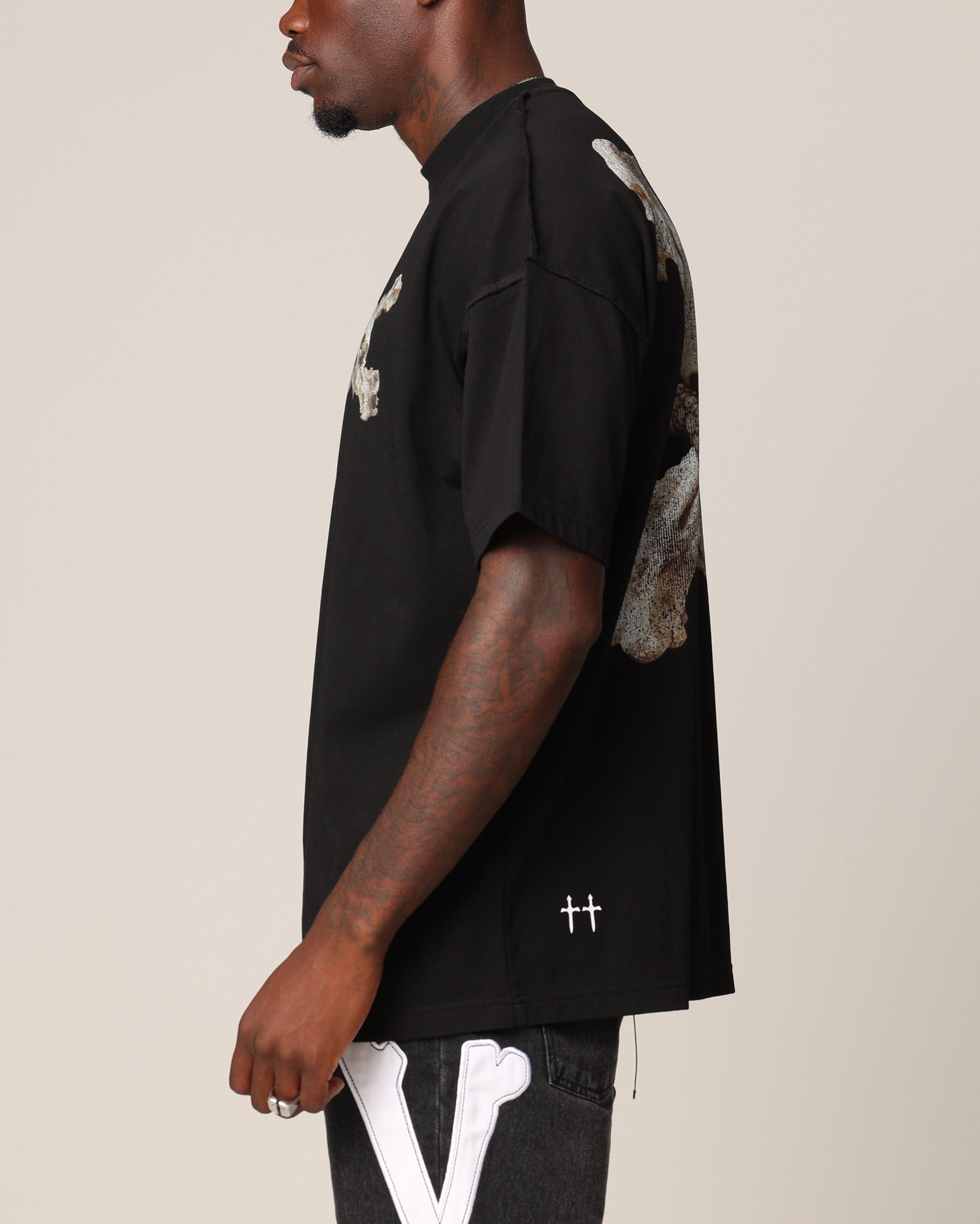Saint Morta Corpus Boxy T - Shirt Black