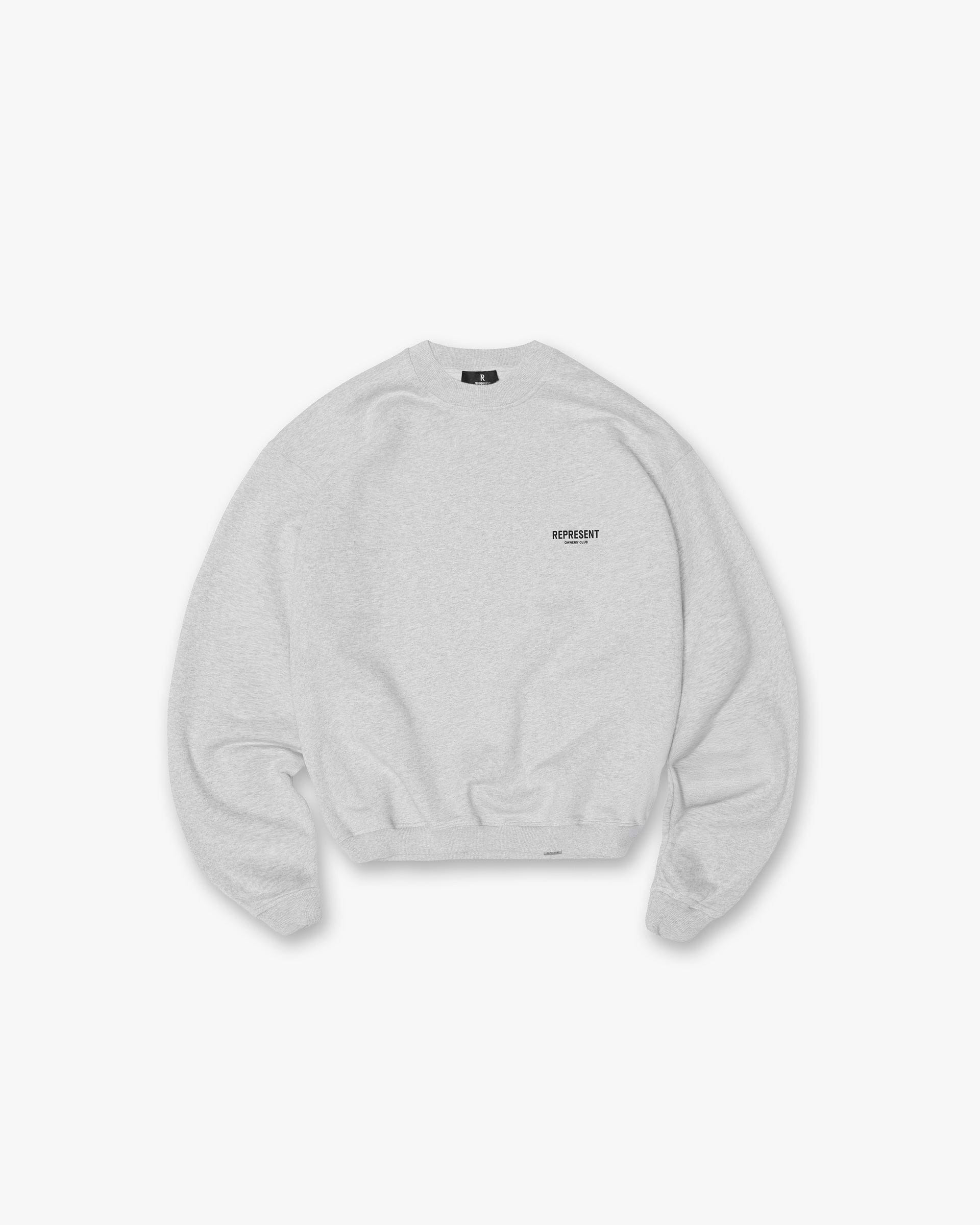 Owners Club Represent Owners Club Sweater - Ash Grey