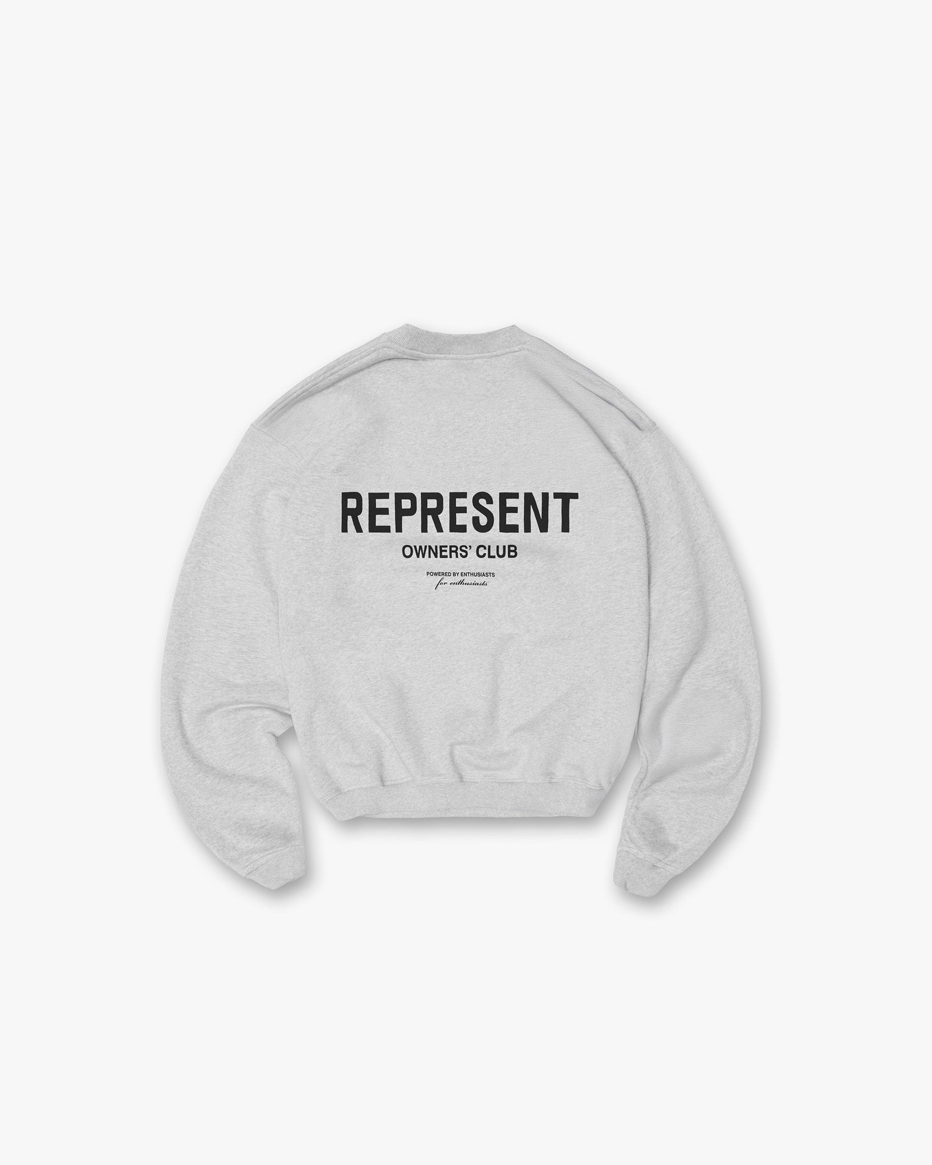 Owners Club Represent Owners Club Sweater - Ash Grey