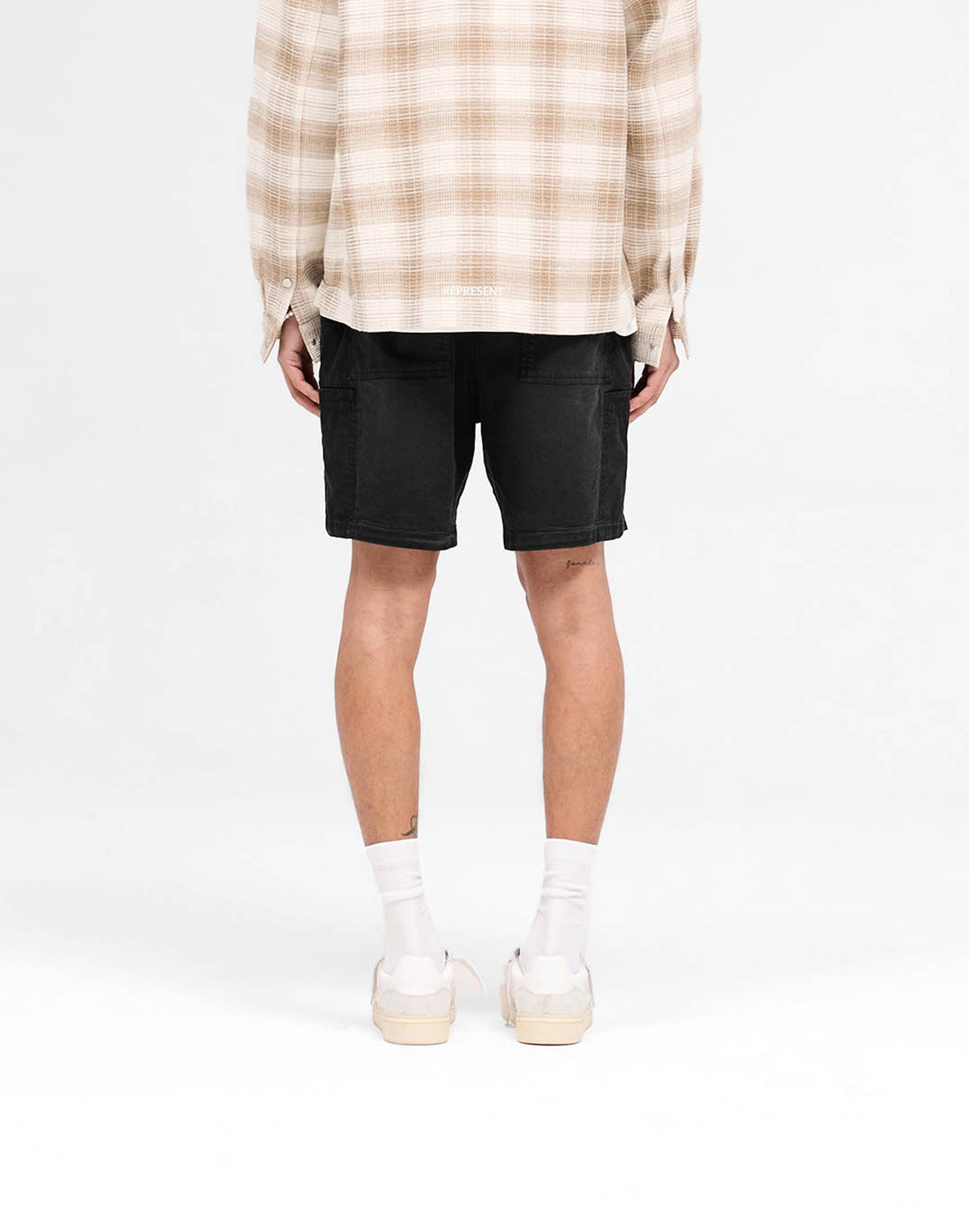 SS25 Season Cargo Short - Jet Black