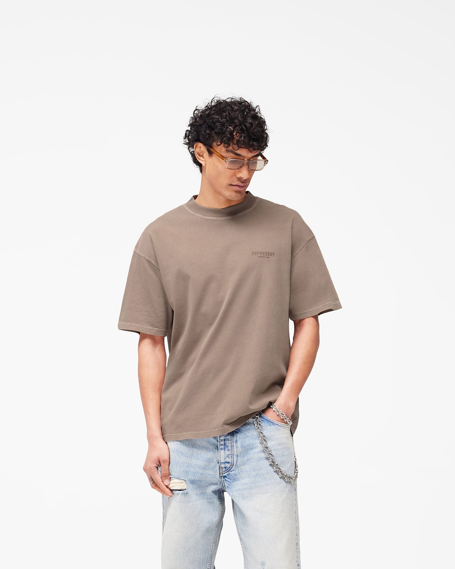 Owners Club Represent Owners Club T - Shirt - Mushroom