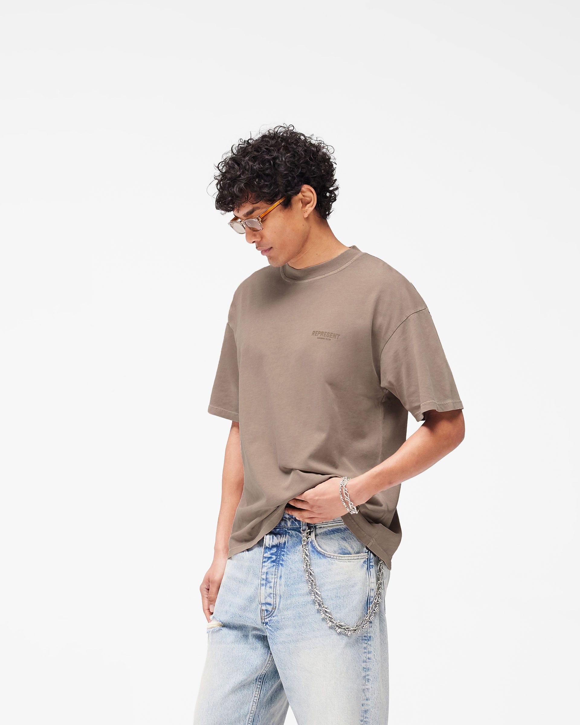 Owners Club Represent Owners Club T - Shirt - Mushroom