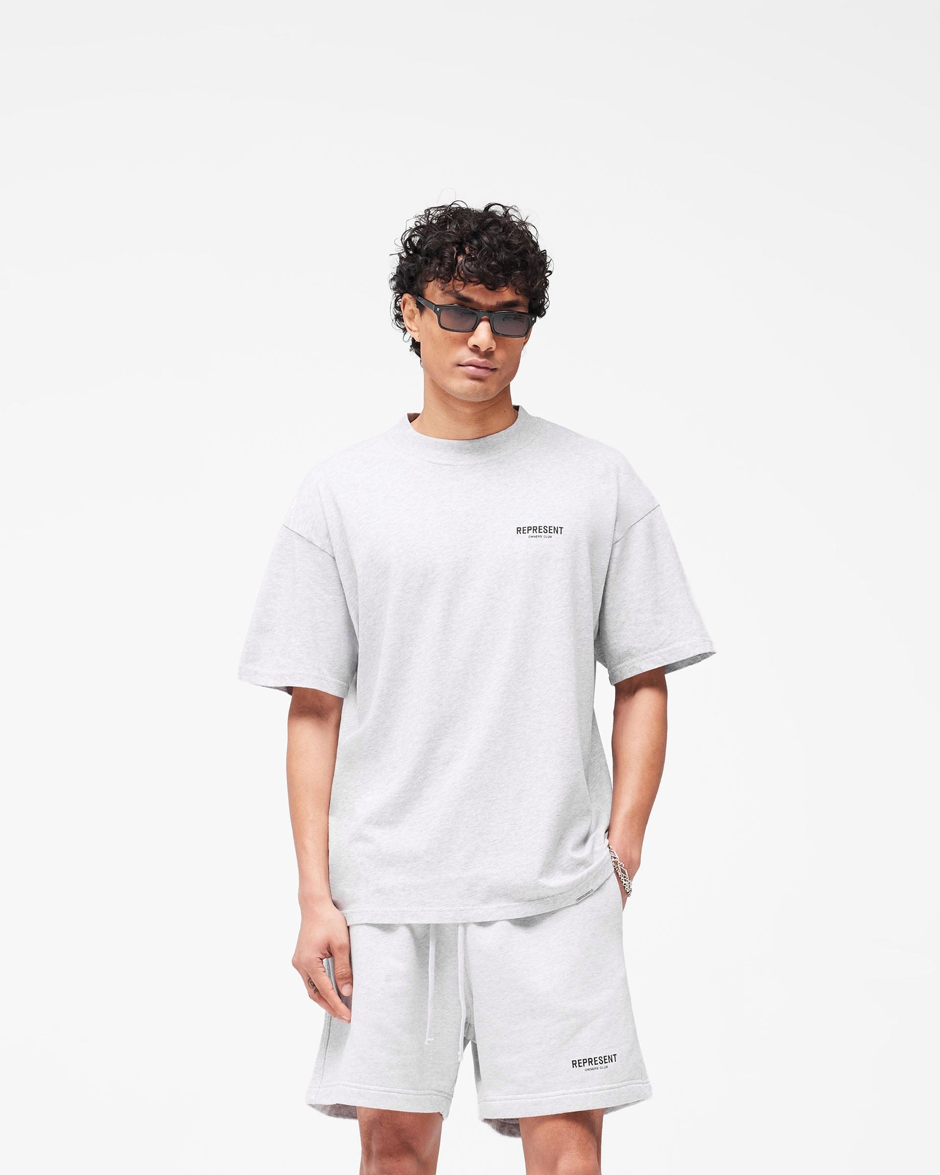 Owners Club Represent Owners Club T - Shirt - Ash Grey