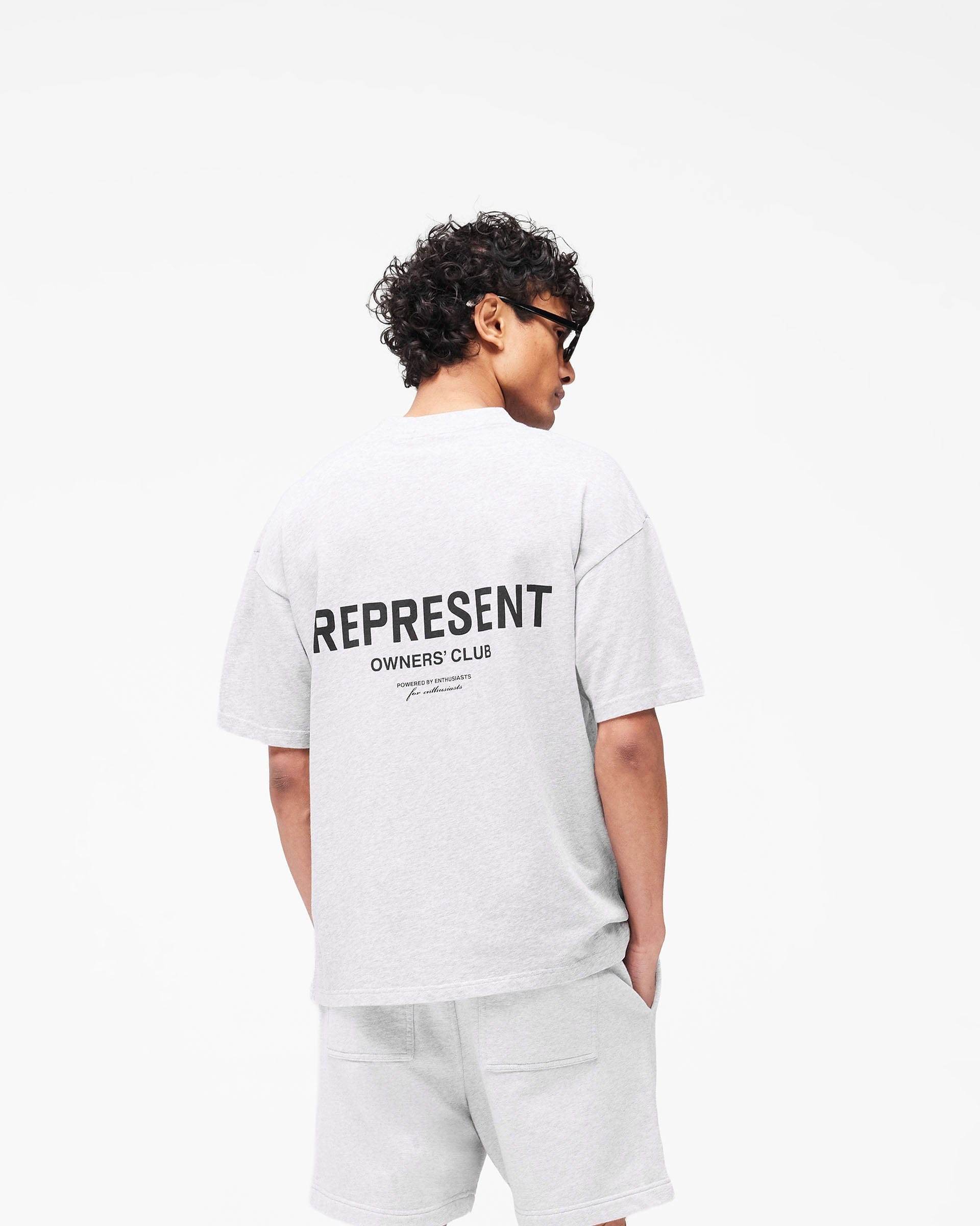 Owners Club Represent Owners Club T - Shirt - Ash Grey