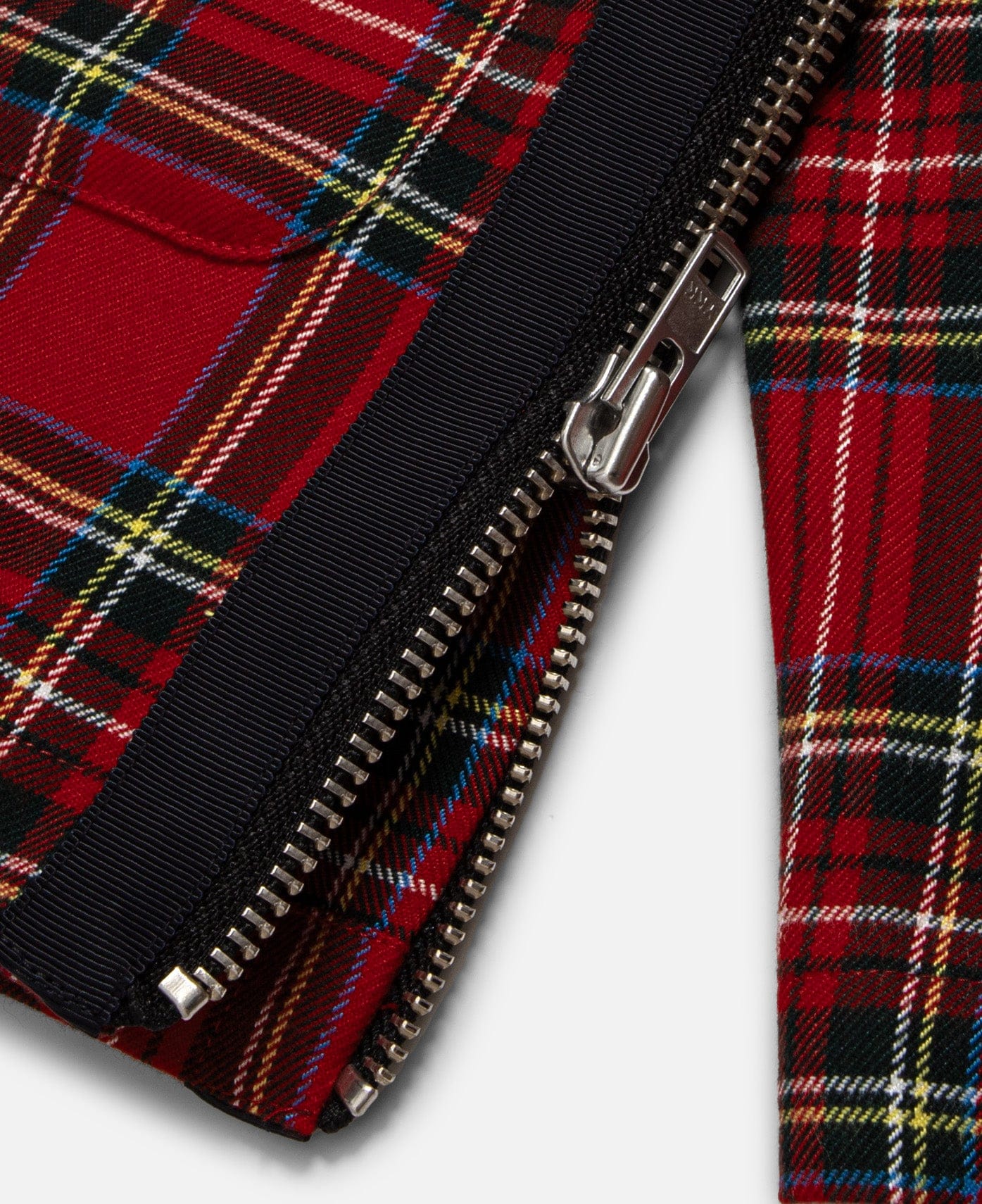 CLOT Chinese Plaid Jacket (Red)