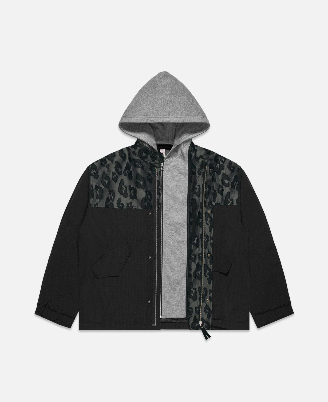 CLOT 2 In 1 M - 65 Leopard Jacket (Black)