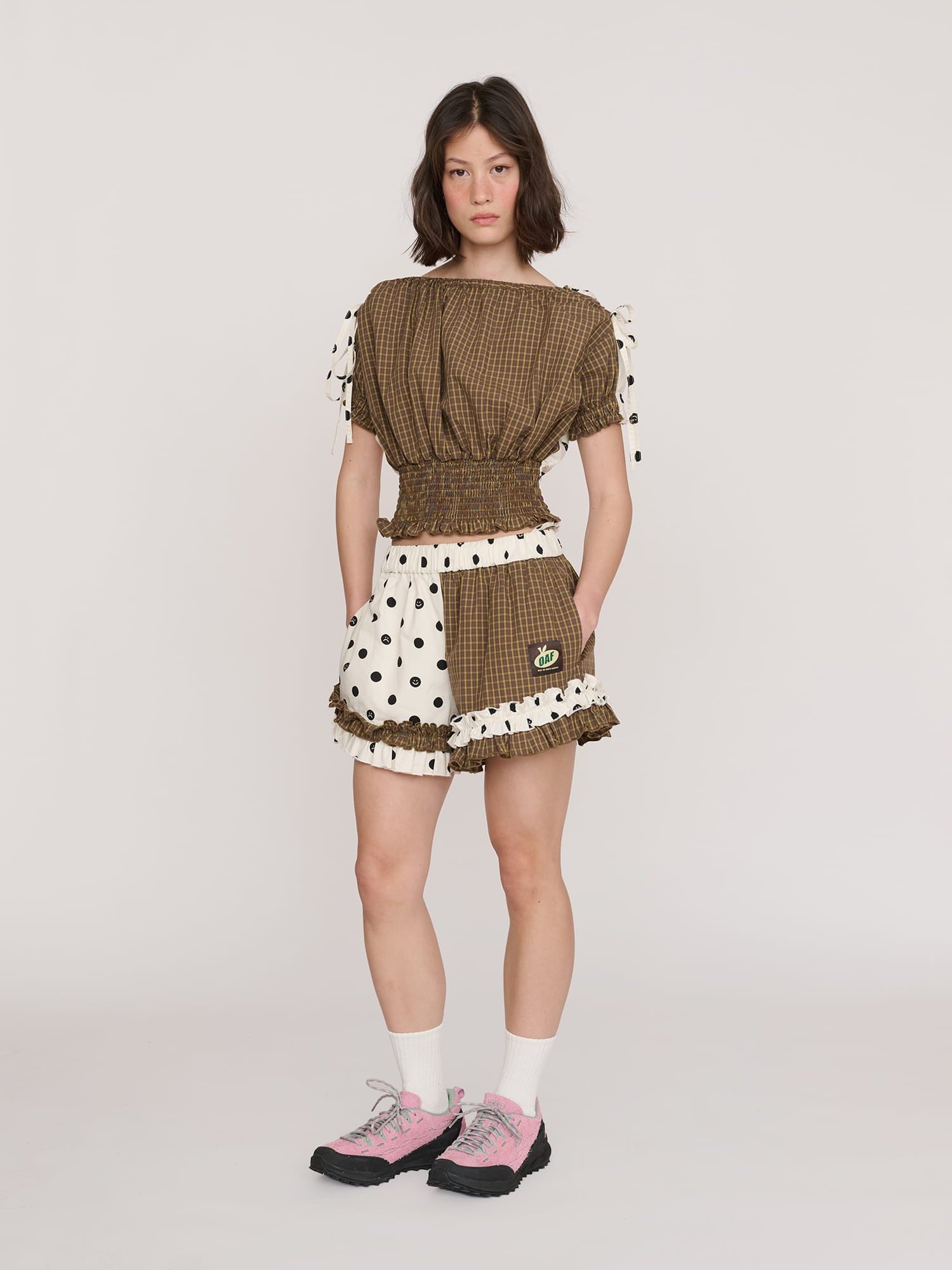Lazy Oaf Patchwork Shorts
