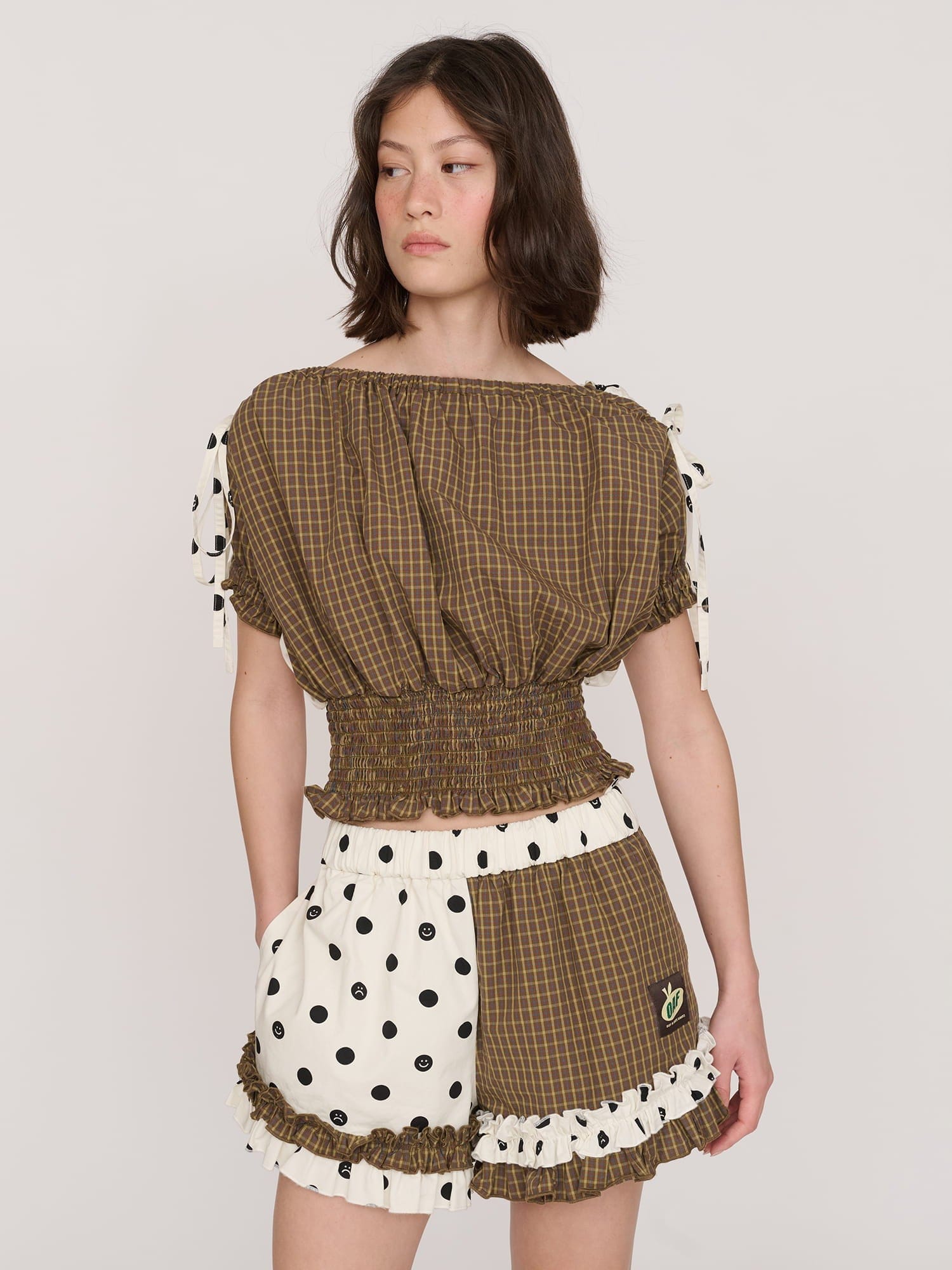 Lazy Oaf Patchwork Shorts