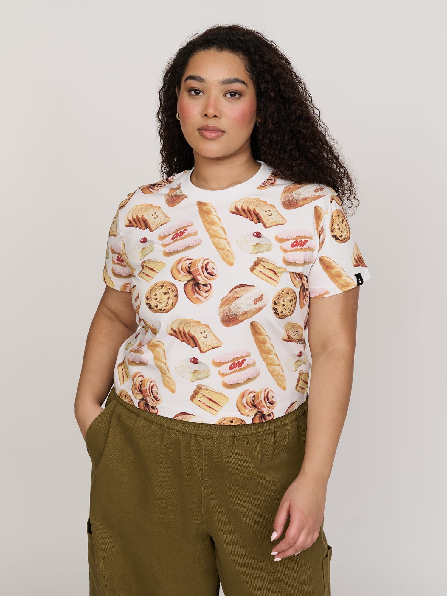 Lazy Oaf Baked Goodies Fitted T-Shirt