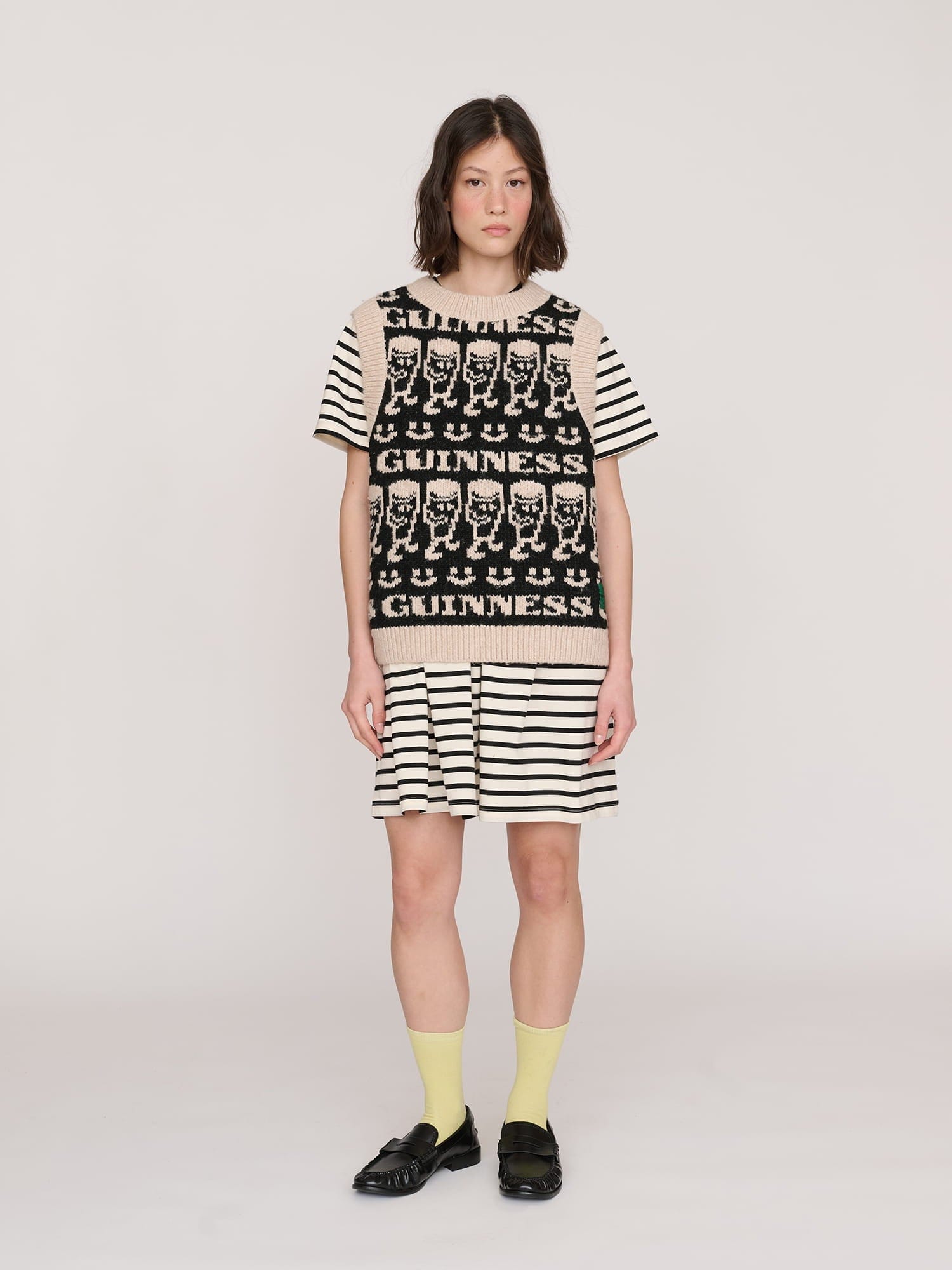 Lazy Oaf Guinness x Lazy Oaf Emotions Knitted Vest
