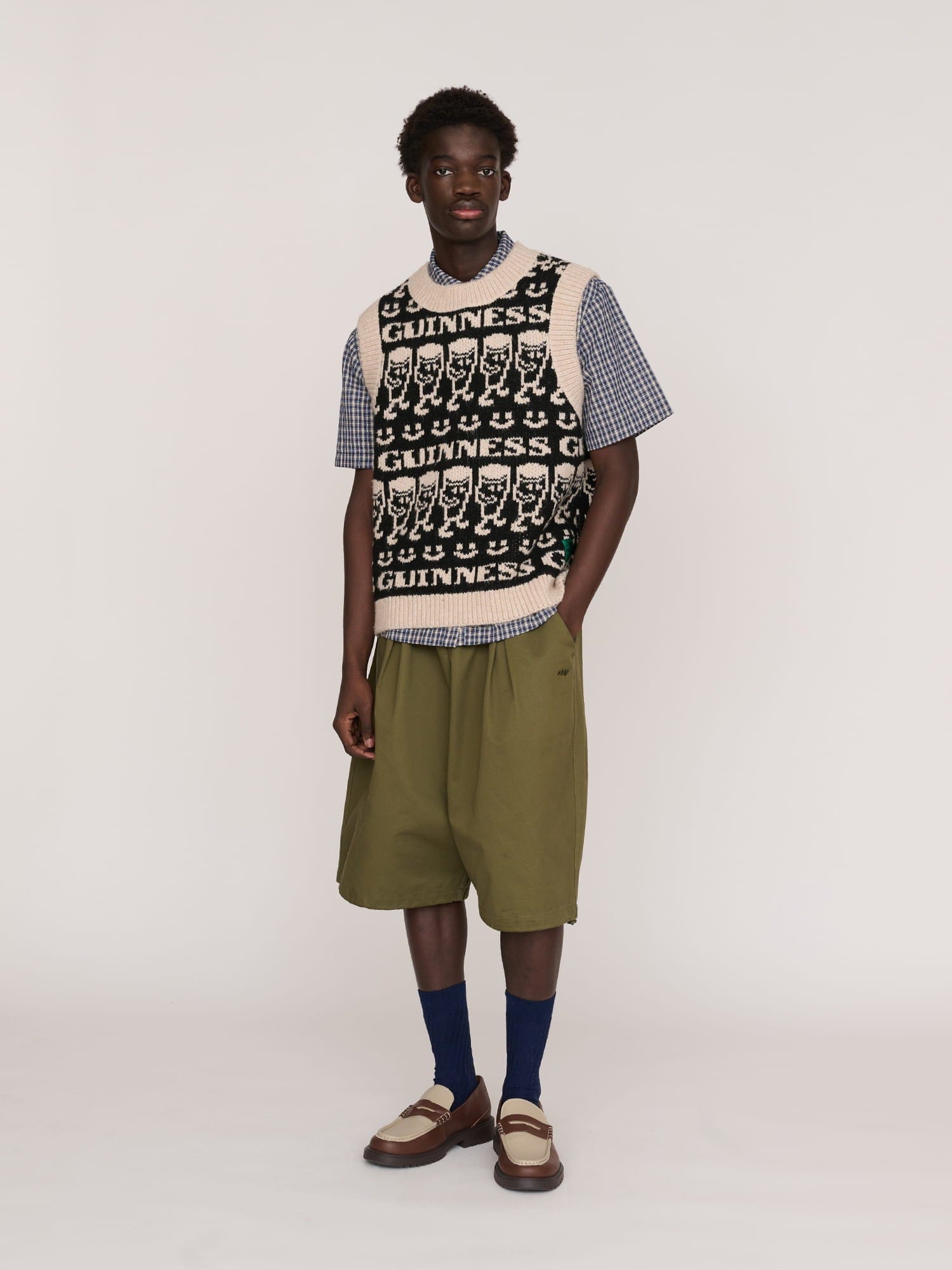 Lazy Oaf Guinness x Lazy Oaf Emotions Knitted Vest