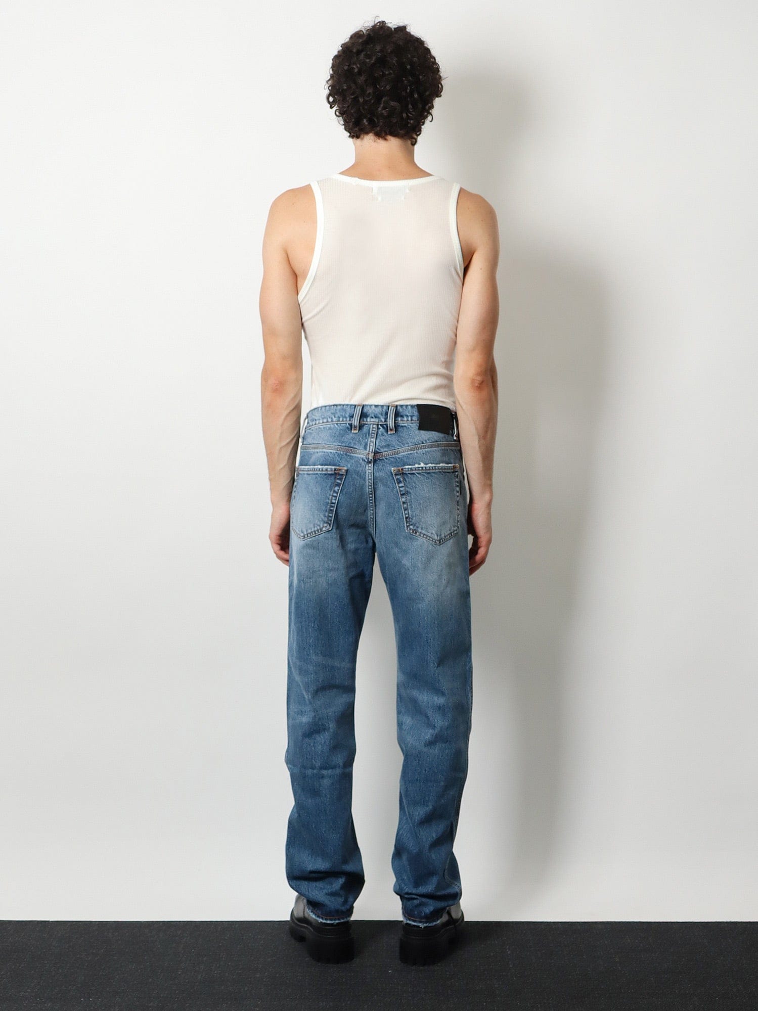 Numeri 123456789 Blue denim jeans