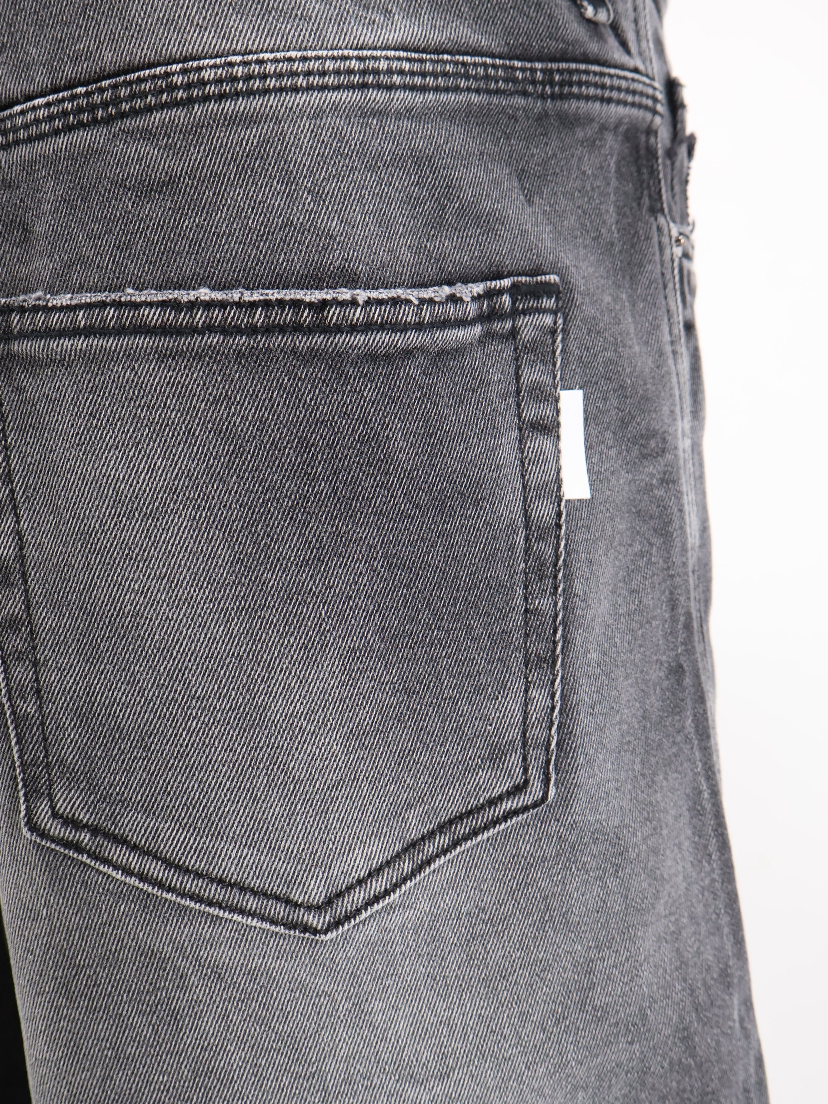Numeri 123456789 Grey denim trousers