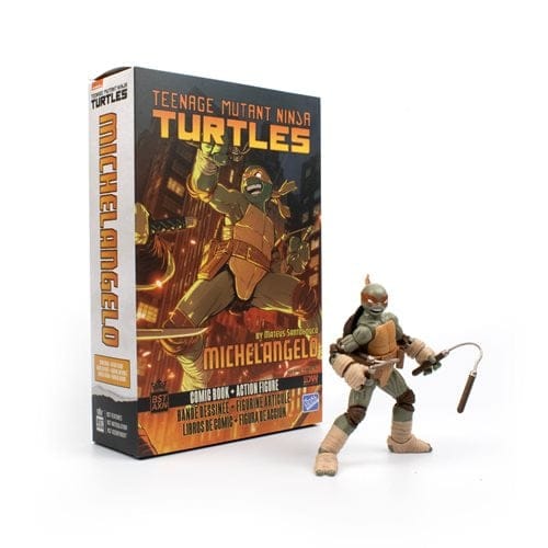 Toyshnip Teenage Mutant Ninja Turtles BST AXN IDW Action Figure and Comic Book Set - Select Figure(s)