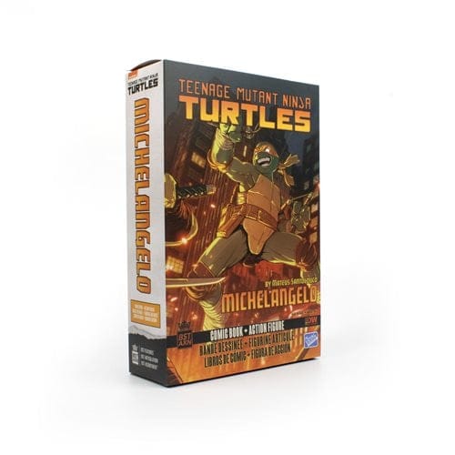 Toyshnip Teenage Mutant Ninja Turtles BST AXN IDW Action Figure and Comic Book Set - Select Figure(s)