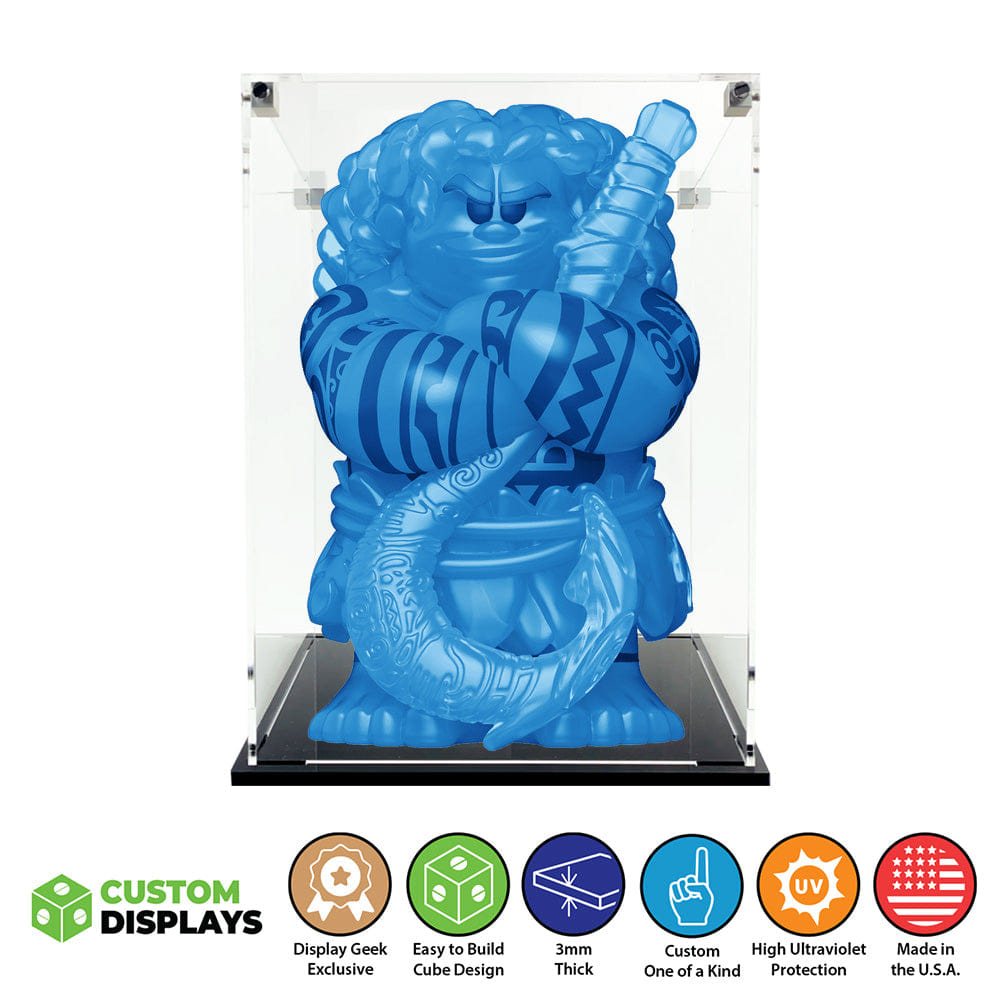 Flying Box Custom Acrylic Display Case for FUNKO SODA 3 LITER Funko Grail Out of Box Figure Only (3 mm thick, UV Resistant) Fits 8.5h x 5.5w x 5.5d