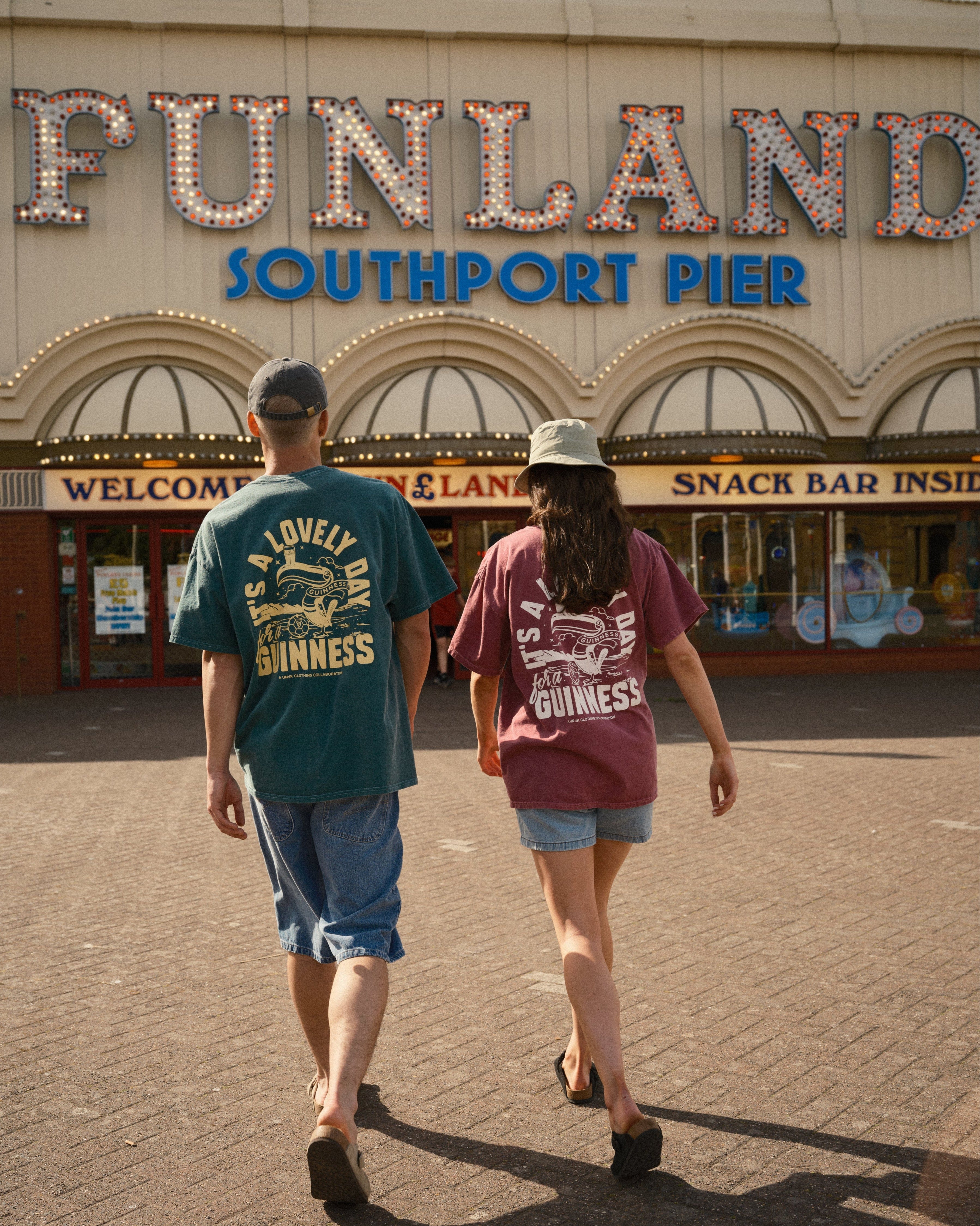 Guinness x UN:IK Football Toucan Vintage Washed T-Shirt Twinpack