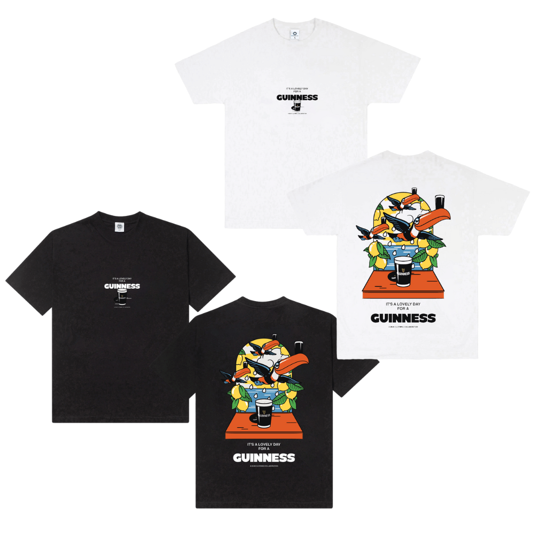Guinness x UN:IK Lovely Drops T-Shirt Twinpack