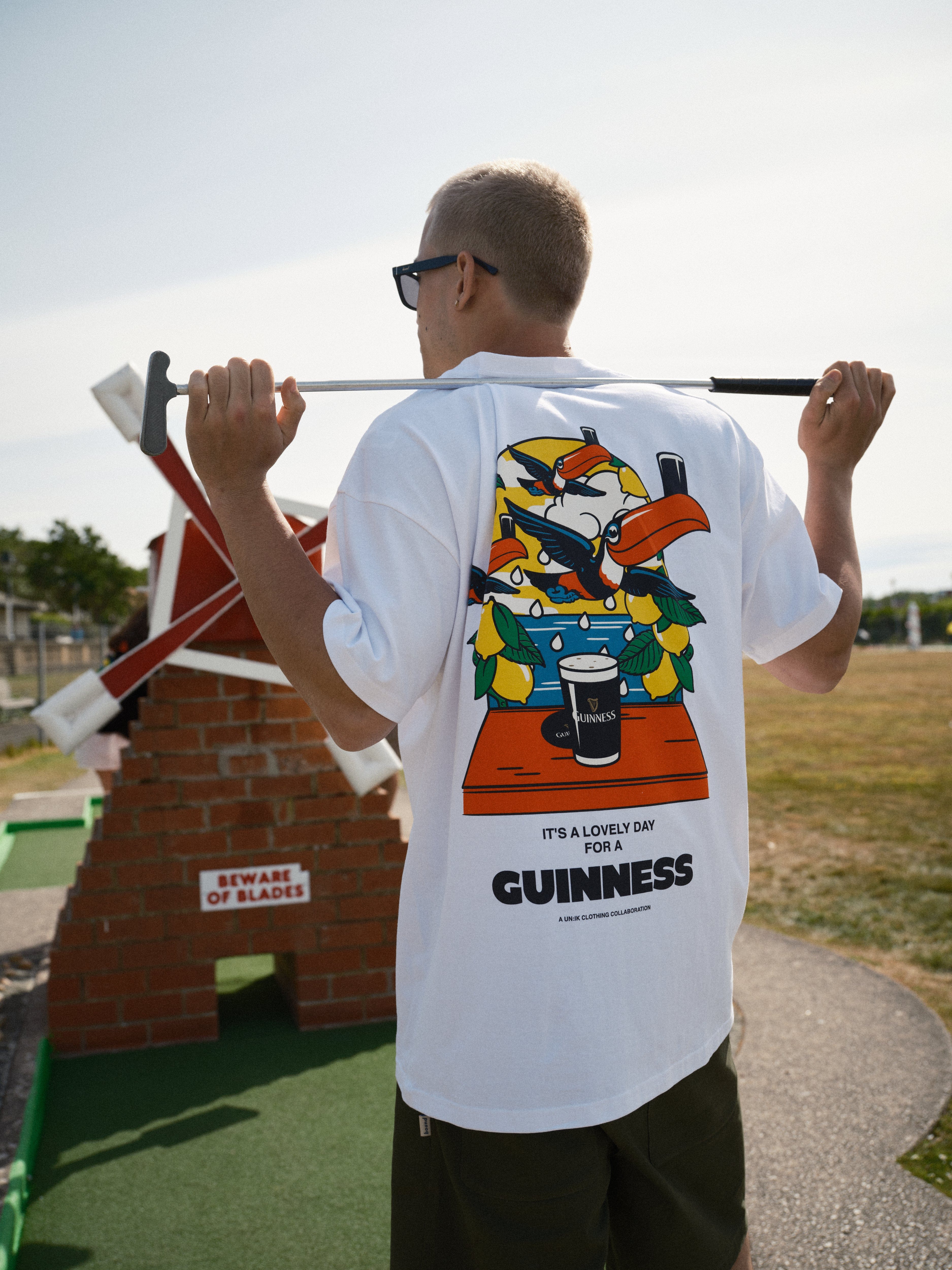 Guinness x UN:IK Lovely Drops T-Shirt Twinpack