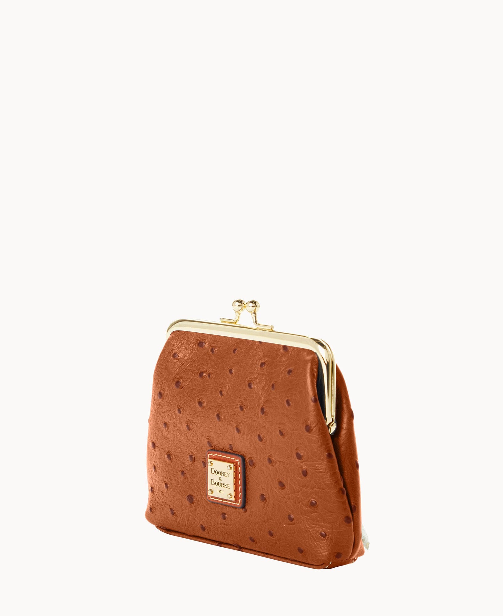 Dooney & Bourke Ostrich Large Framed Purse