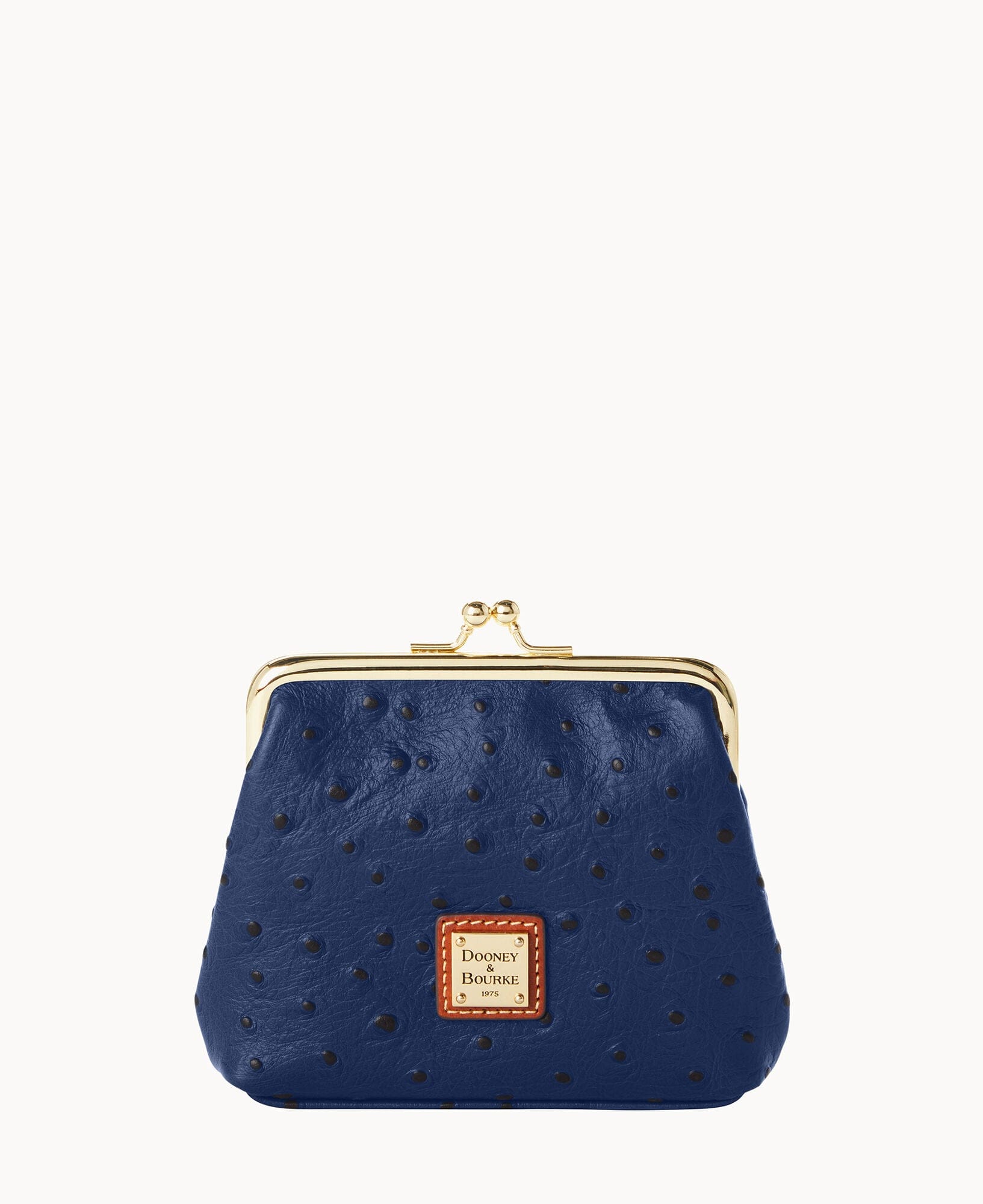 Dooney & Bourke Ostrich Large Framed Purse