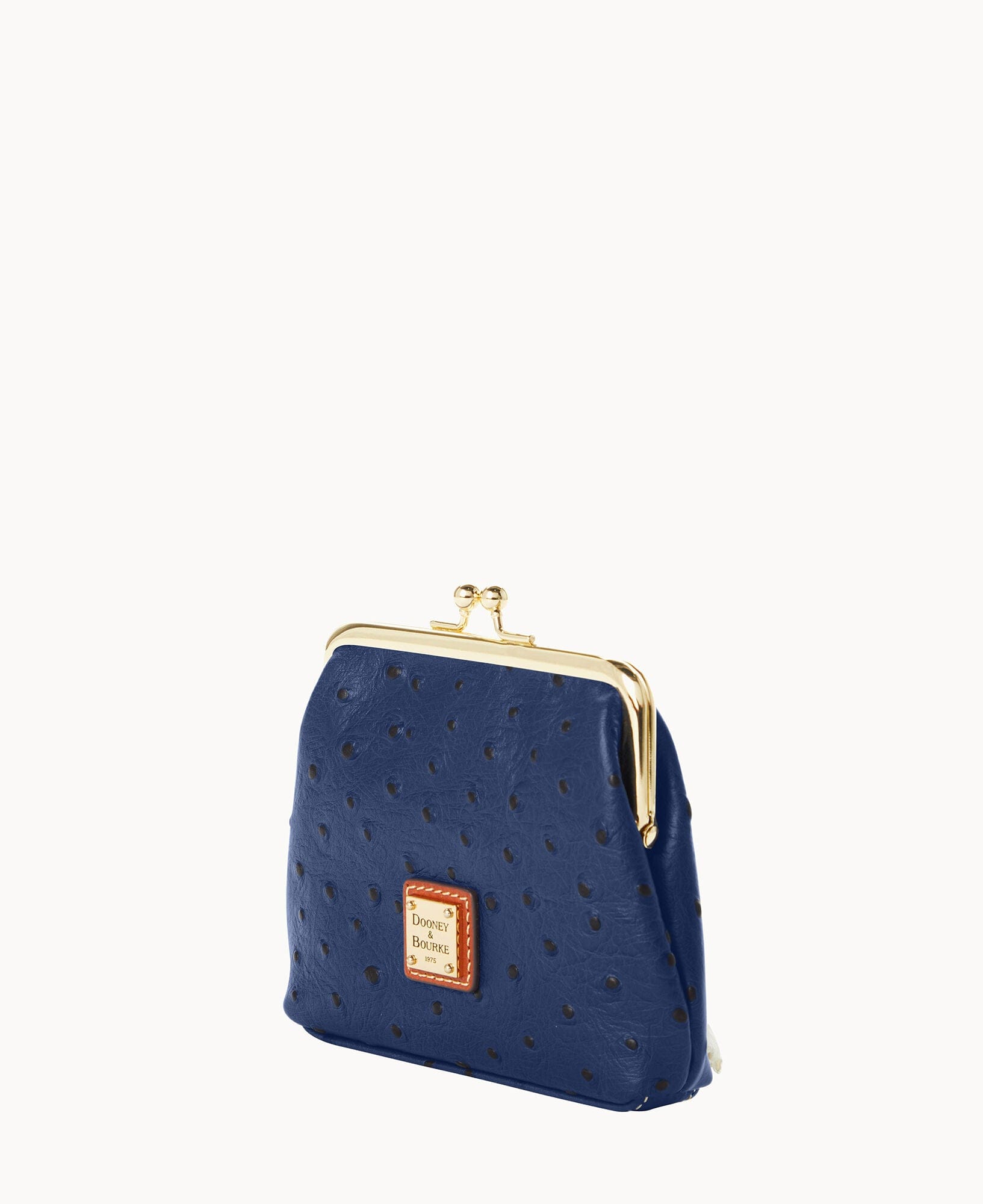 Dooney & Bourke Ostrich Large Framed Purse