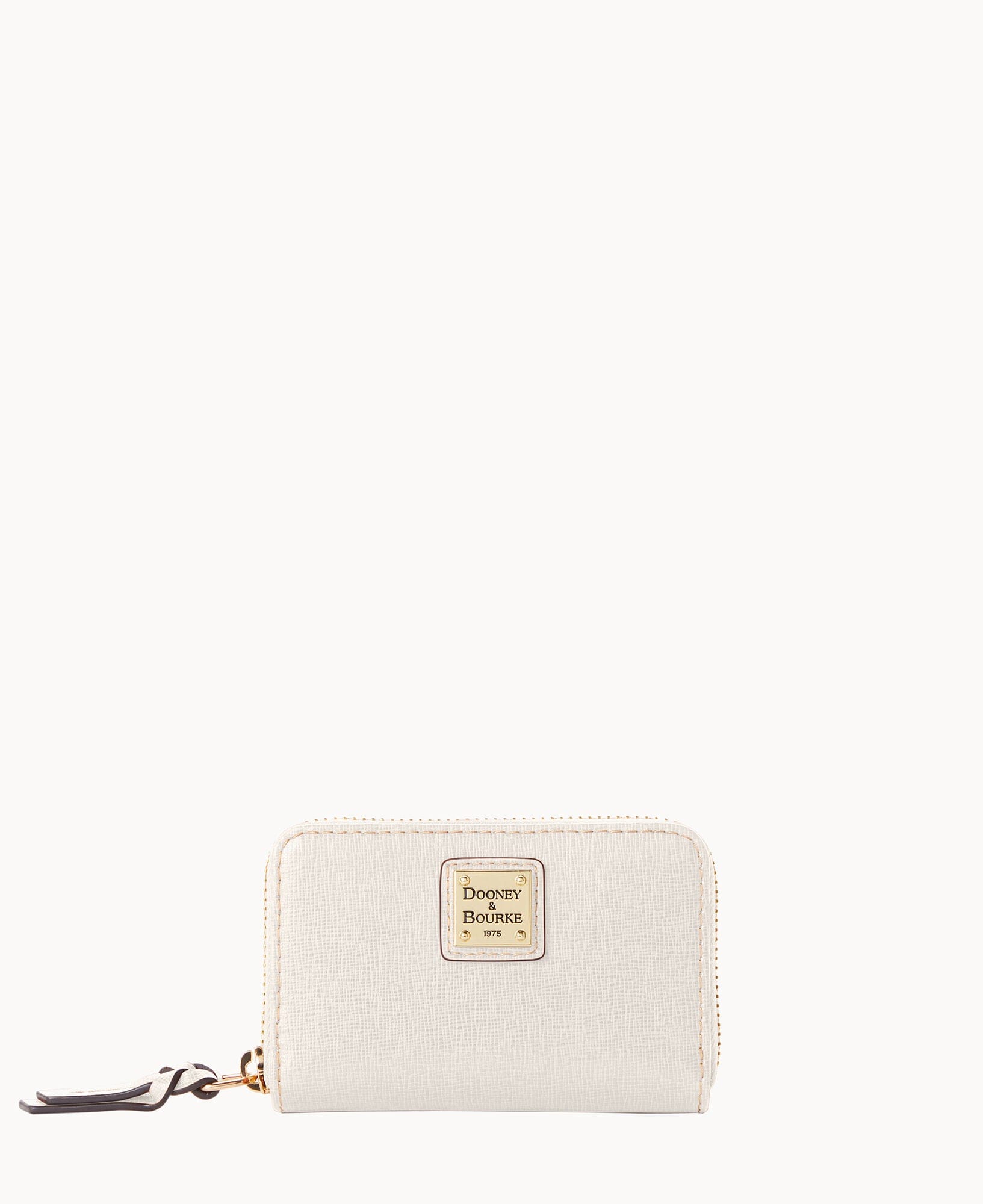 Dooney & Bourke Saffiano Large Zip Around Credit Card Case