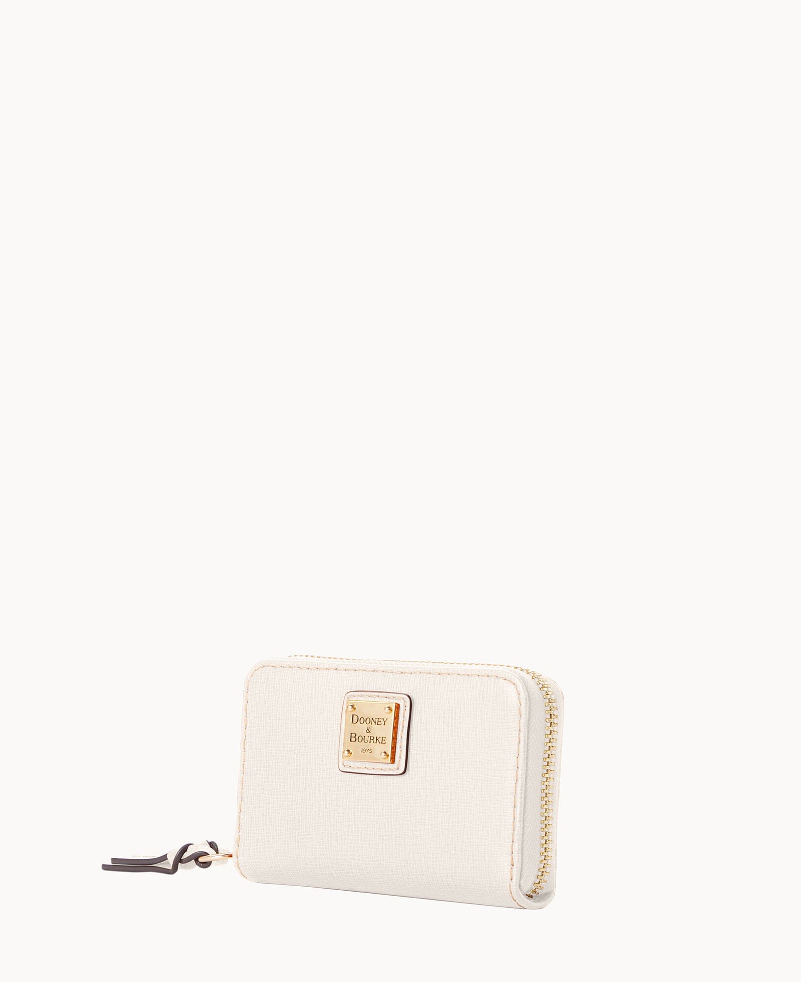 Dooney & Bourke Saffiano Large Zip Around Credit Card Case