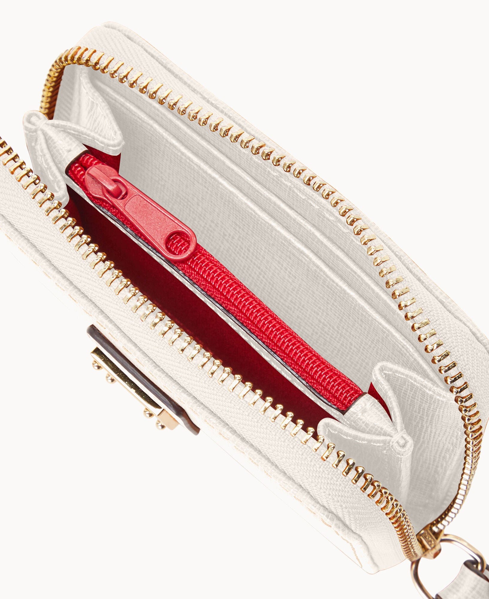 Dooney & Bourke Saffiano Large Zip Around Credit Card Case