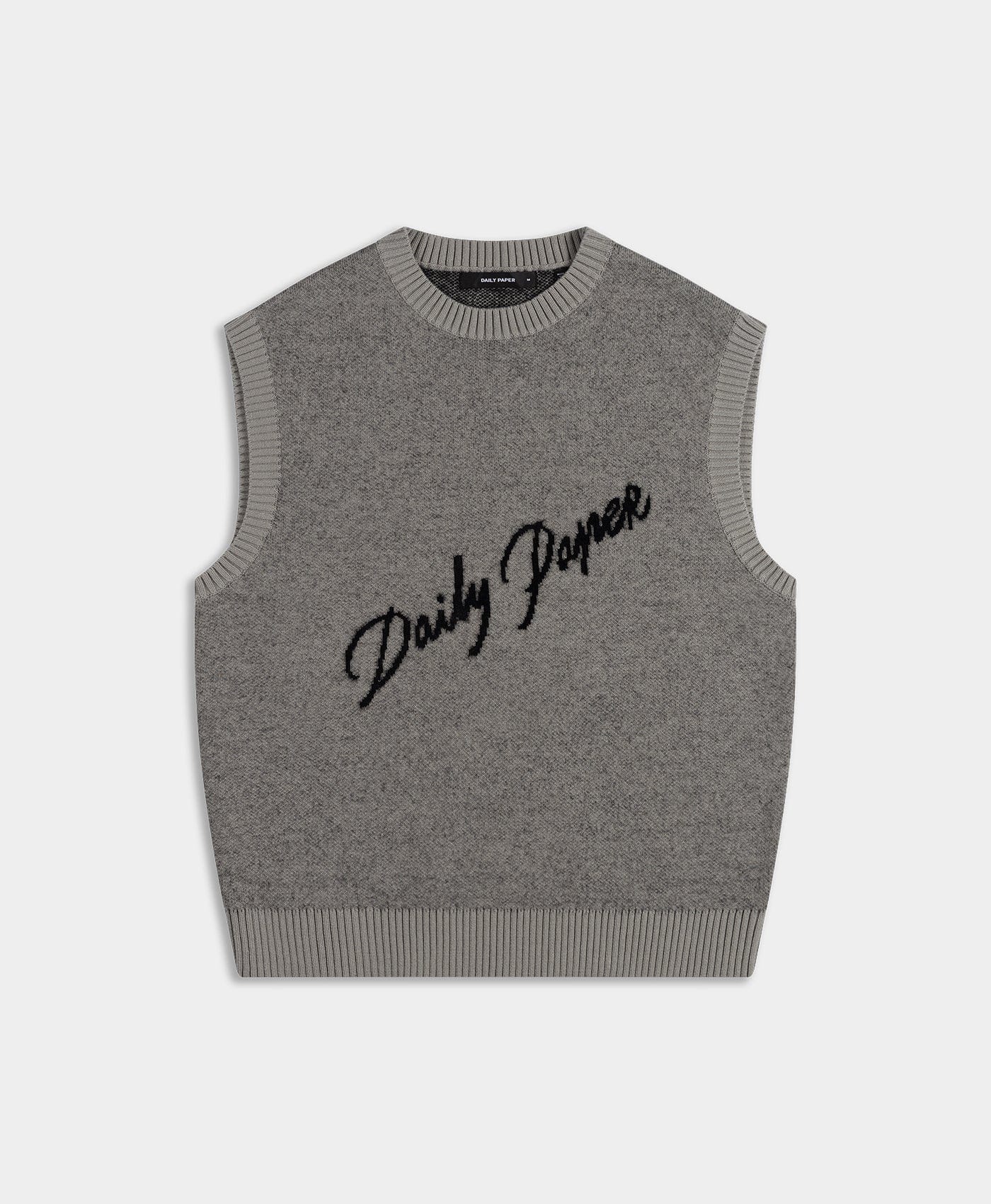 Logo Desert Sage Script Logo Knit Vest