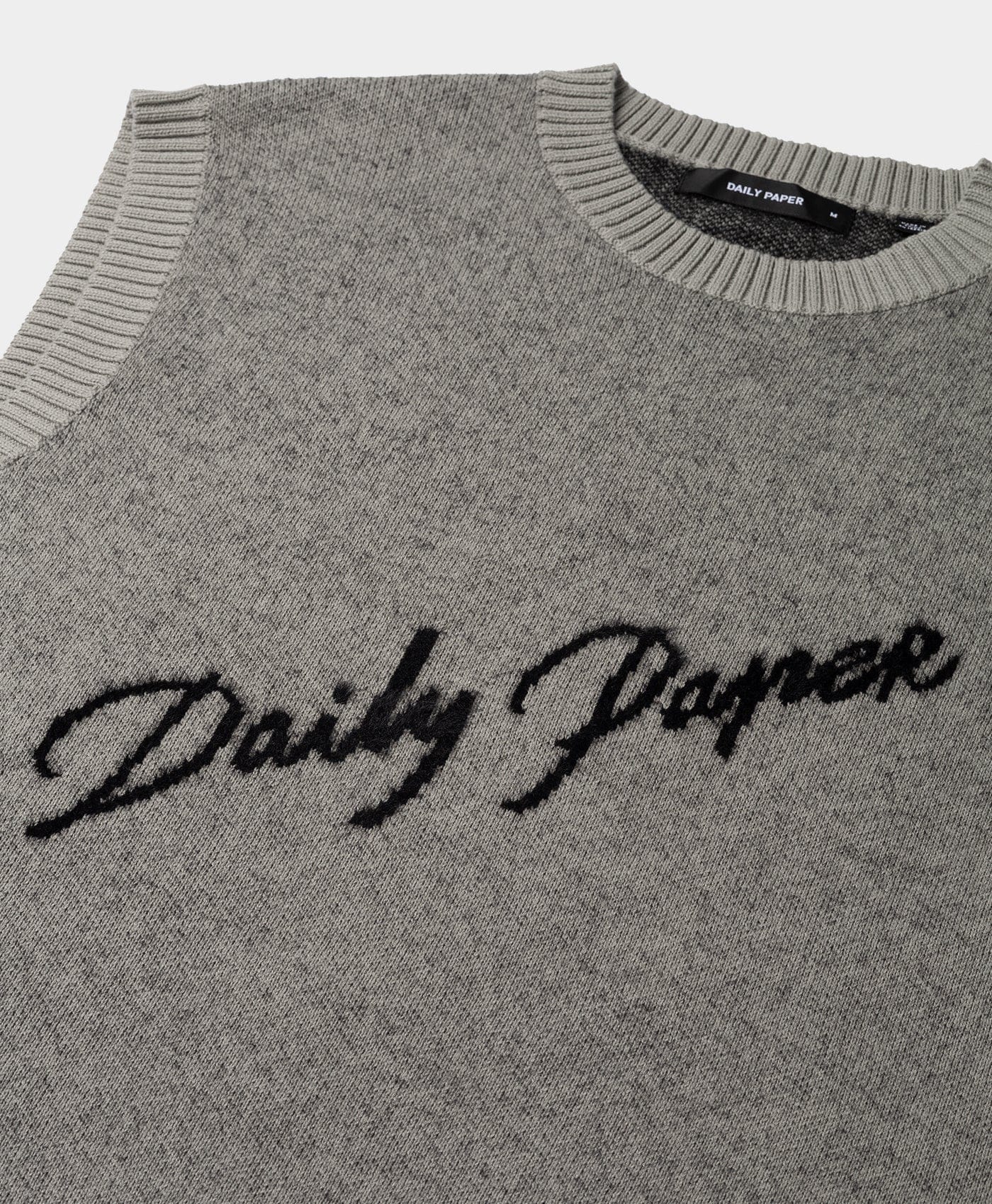 Logo Desert Sage Script Logo Knit Vest