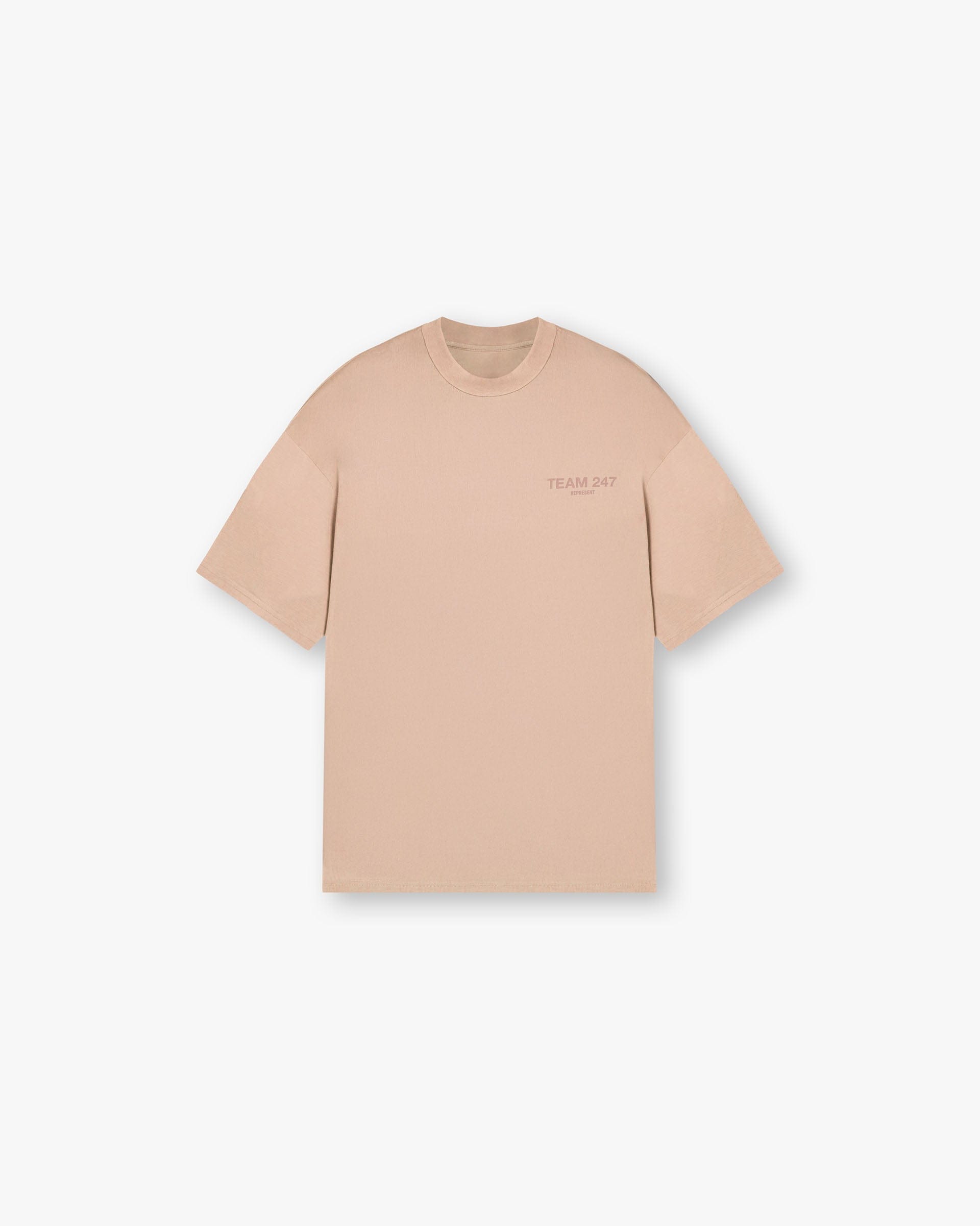 Team 247 Oversized T - Shirt - Clay