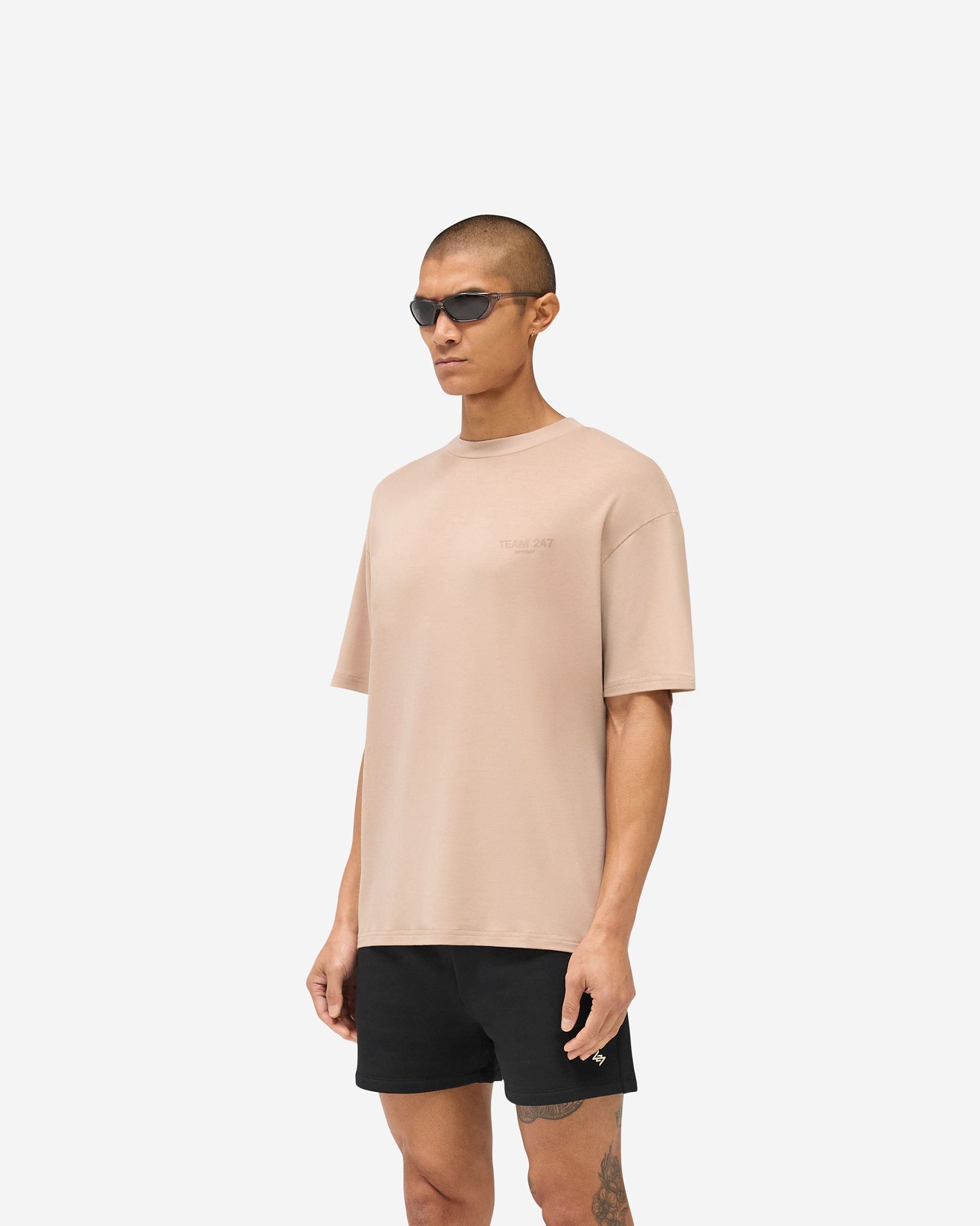 Team 247 Oversized T - Shirt - Clay